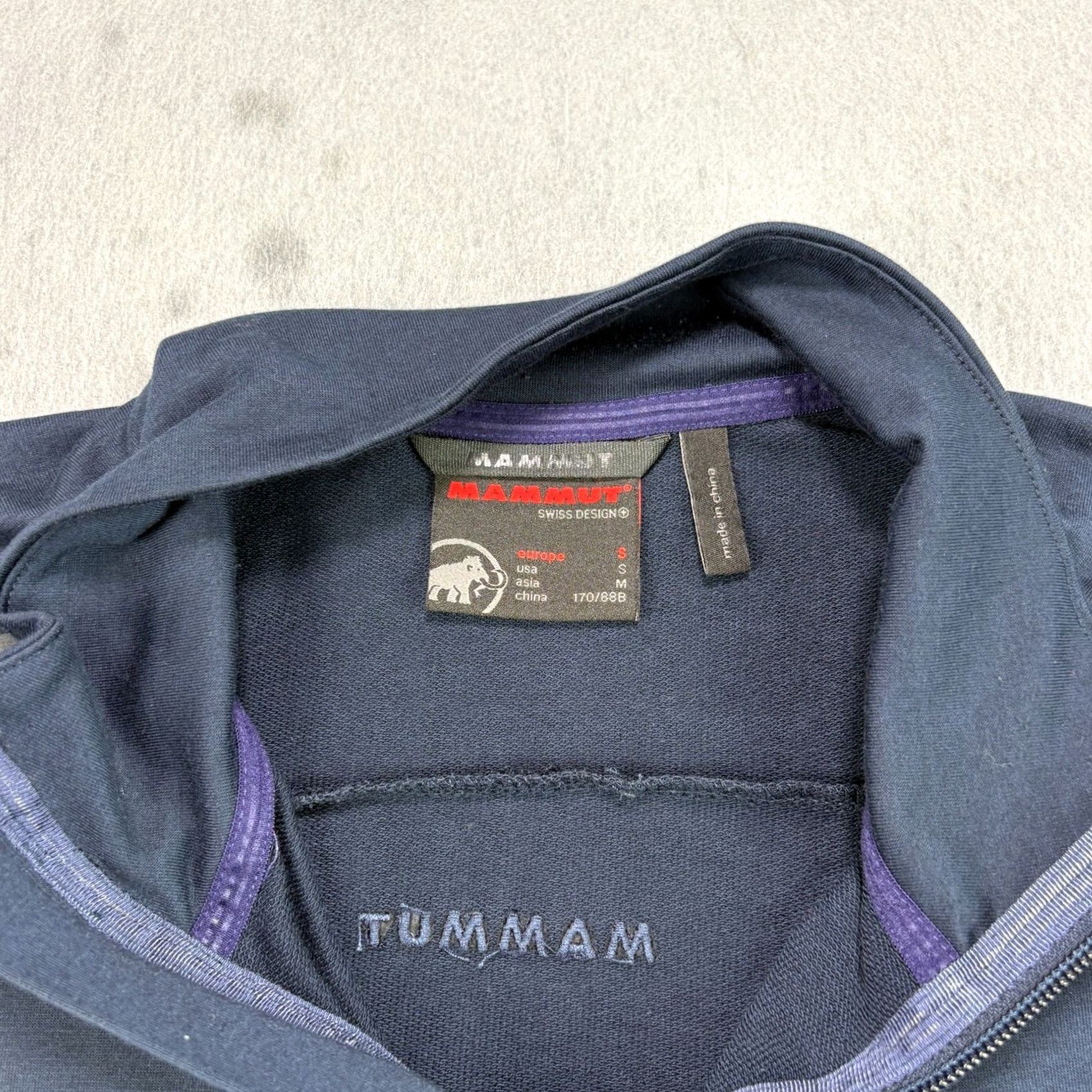 Mammut Mammut Jacket Womens S Blue Midlayer Full Zip Outdoor Stretch Size S / US 4 / IT 40 - 5 Thumbnail