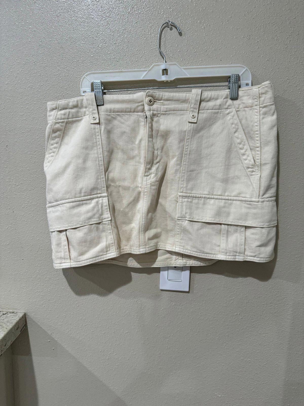 Designer Denium Forum 90’s Utility Skirt Size 32 Size 40" / US 18 - 1 Thumbnail