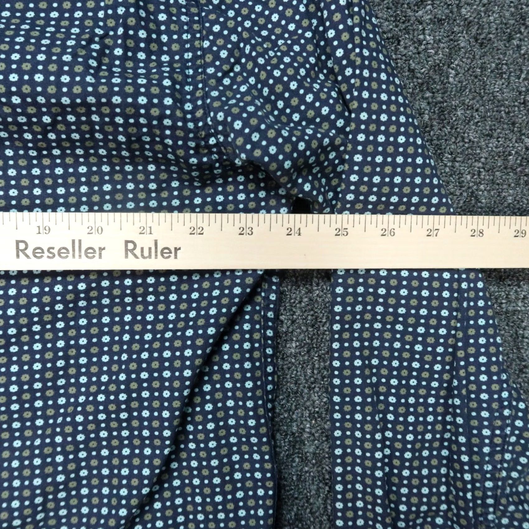 Stetson Stetson Shirt Mens Large Blue Pearl Snap Long Sleeve Western Polka Dot Shirt - Stetson Cotton Button-Up Regular Chest 48in Blue Mens Size US L / EU 52-54 / 3 - 6 Thumbnail