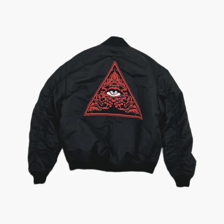 Givenchy Givenchy Givenchy Black Demon Eye Cotton Jacket -2507 Size US L / EU 52-54 / 3 - 1 Thumbnail