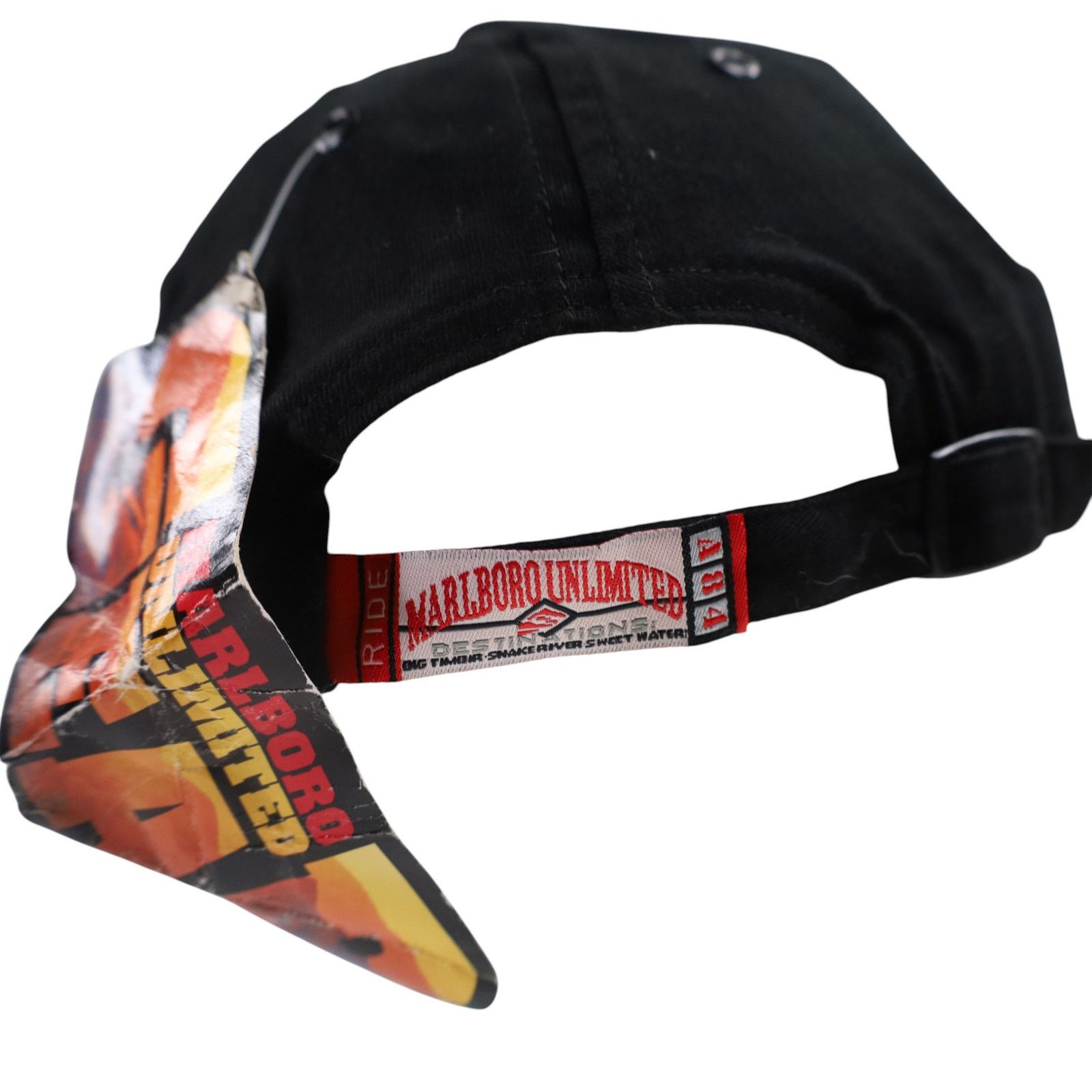 Marlboro × Vintage NWT Vintage Marlboro Unlimited Bullet Train Hat Size ONE SIZE - 5 Thumbnail