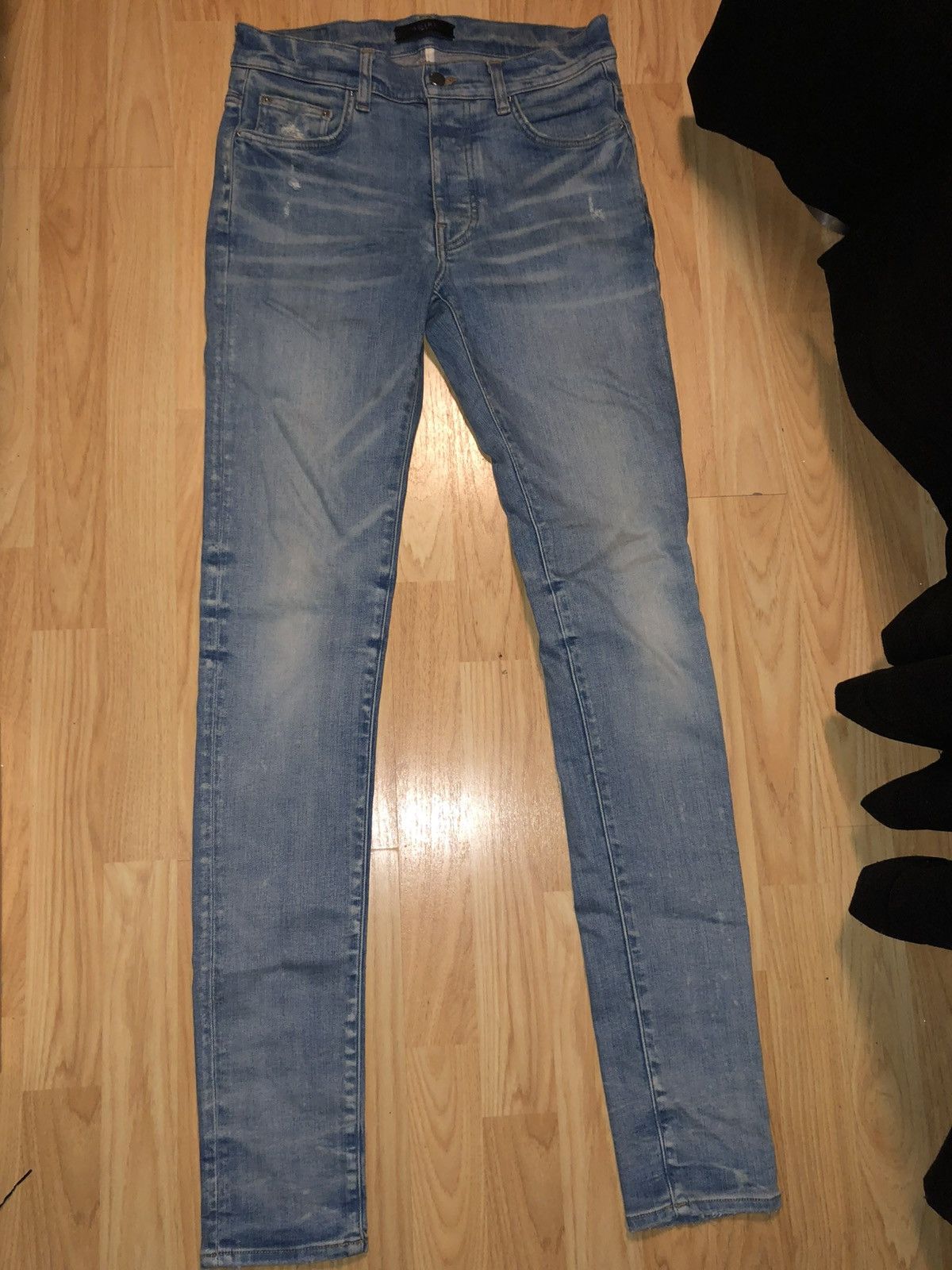 Amiri Amiri Stack Jean Antique Indigo - Size 31 Size US 31 - 1 Thumbnail