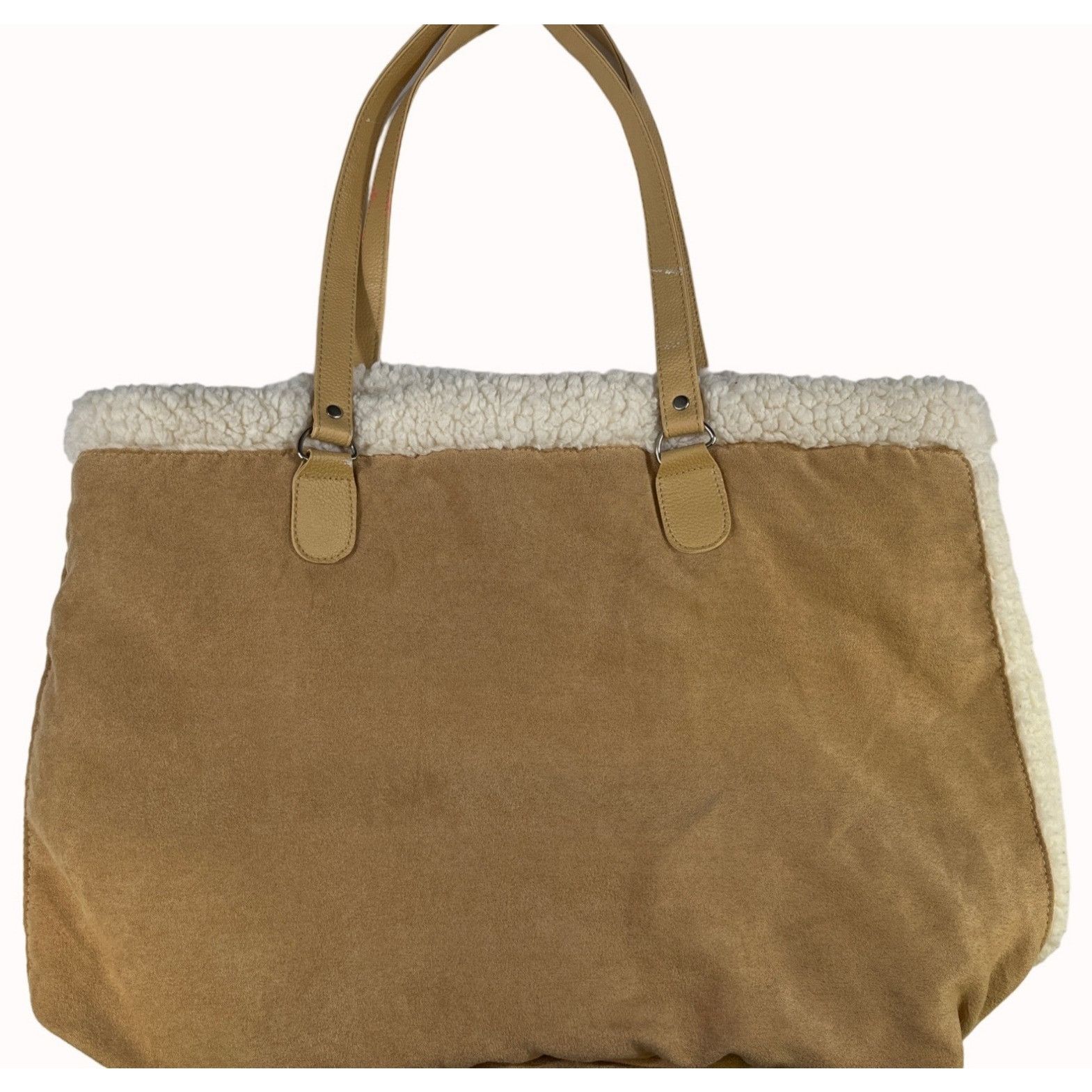 Other Cannon Women's Tan Suede Purse/Shoulder/Tote Bag SKU 5847 Size ONE SIZE - 2 Thumbnail