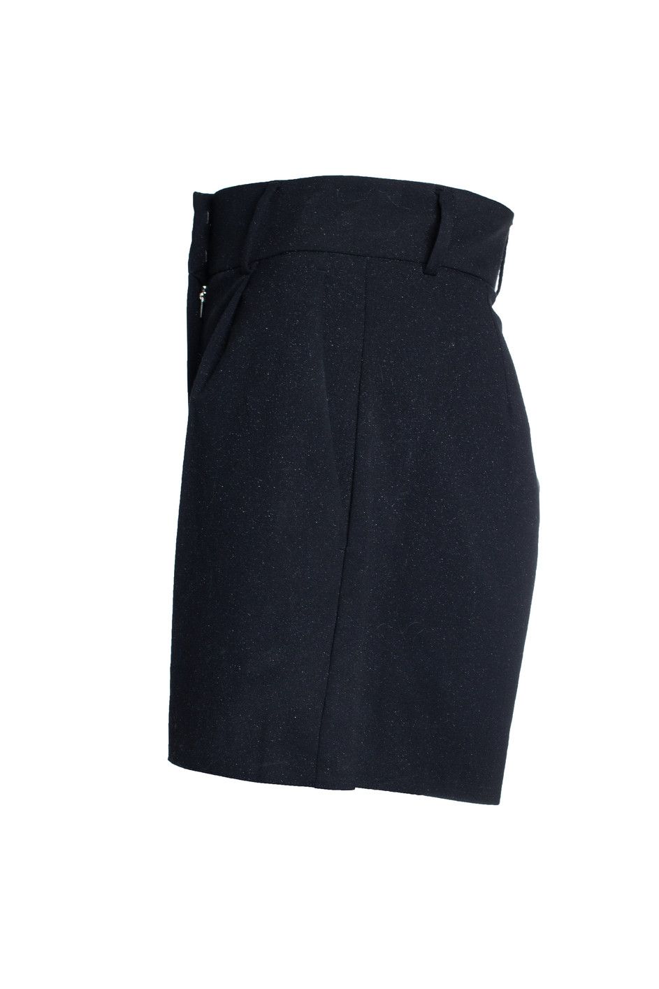Maison Margiela Maison Margiela, glitter shorts in black Size 28" / US 6 / IT 42 - 4 Thumbnail