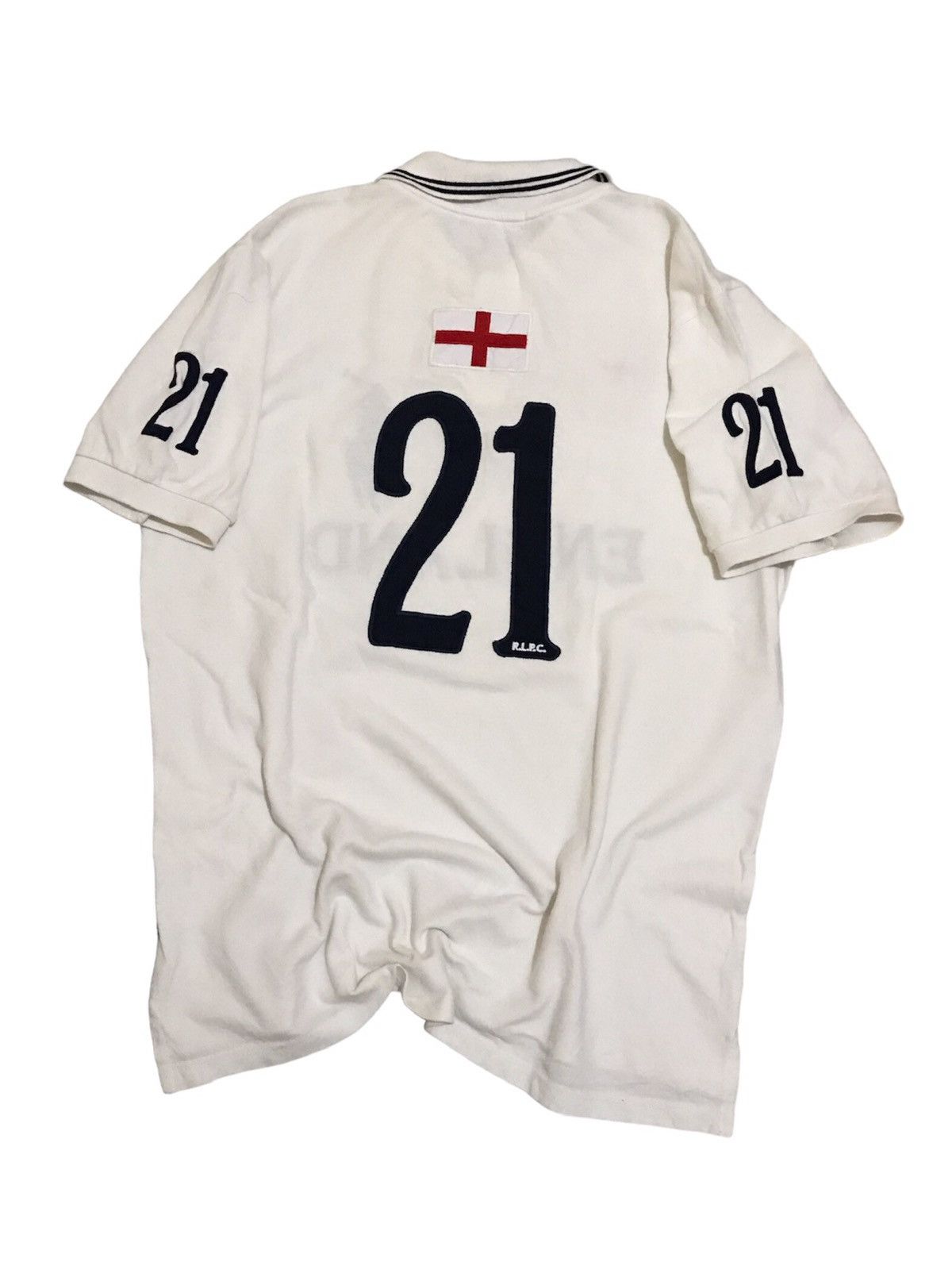 Polo Ralph Lauren Vintage Polo Ralph Lauren England Poloshirt Size US L / EU 52-54 / 3 - 2 Thumbnail