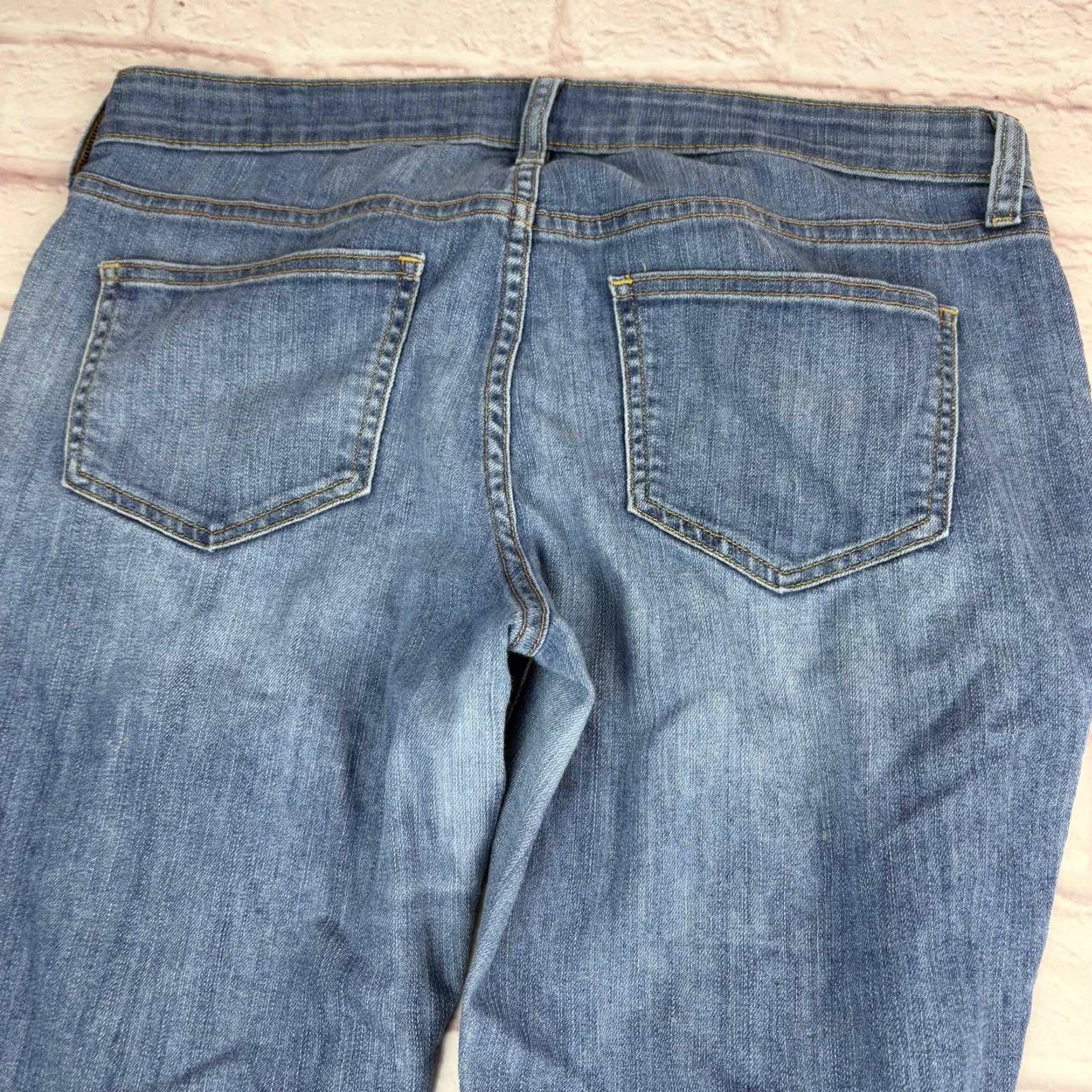 Old Navy Old Navy The Diva Jeans Womens 10 Blue Low Rise Skinny Stretch Denim 34x29 Size 32" / US 10 / IT 46 - 5 Thumbnail