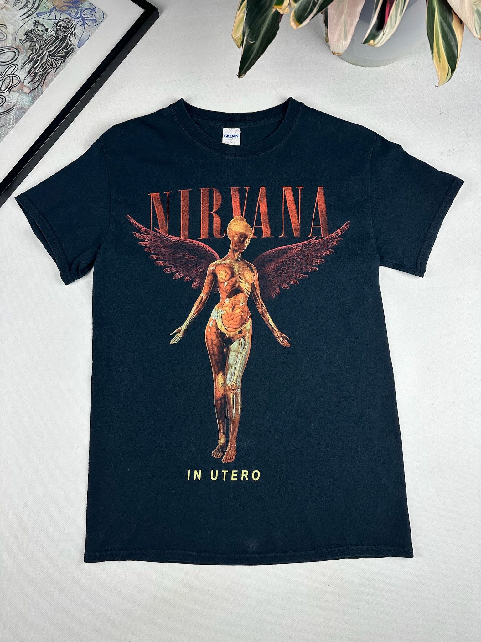 Nirvana Vintage style Nirvana In Utero Shirt Size US S / EU 44-46 / 1 - 1 Thumbnail