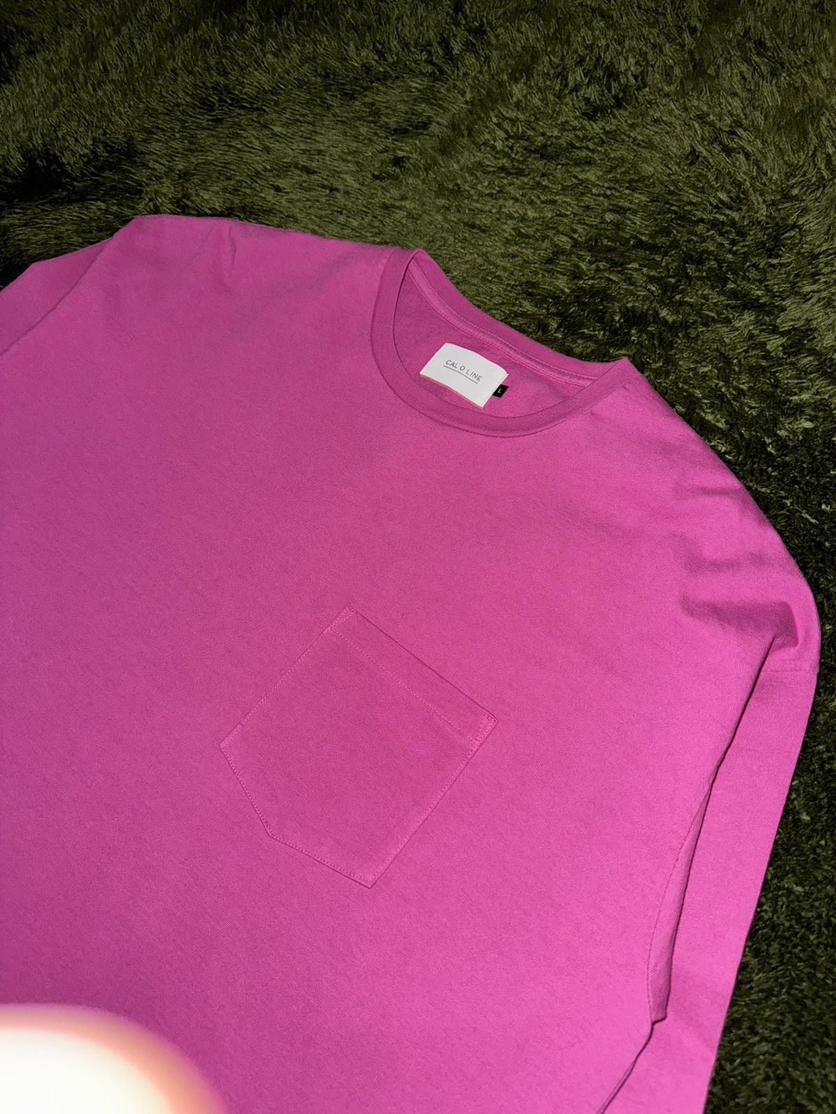 CAL O LINE [L] CAL O LINE Original Pocket Long Sleeve — Pink Size US L / EU 52-54 / 3 - 2 Thumbnail