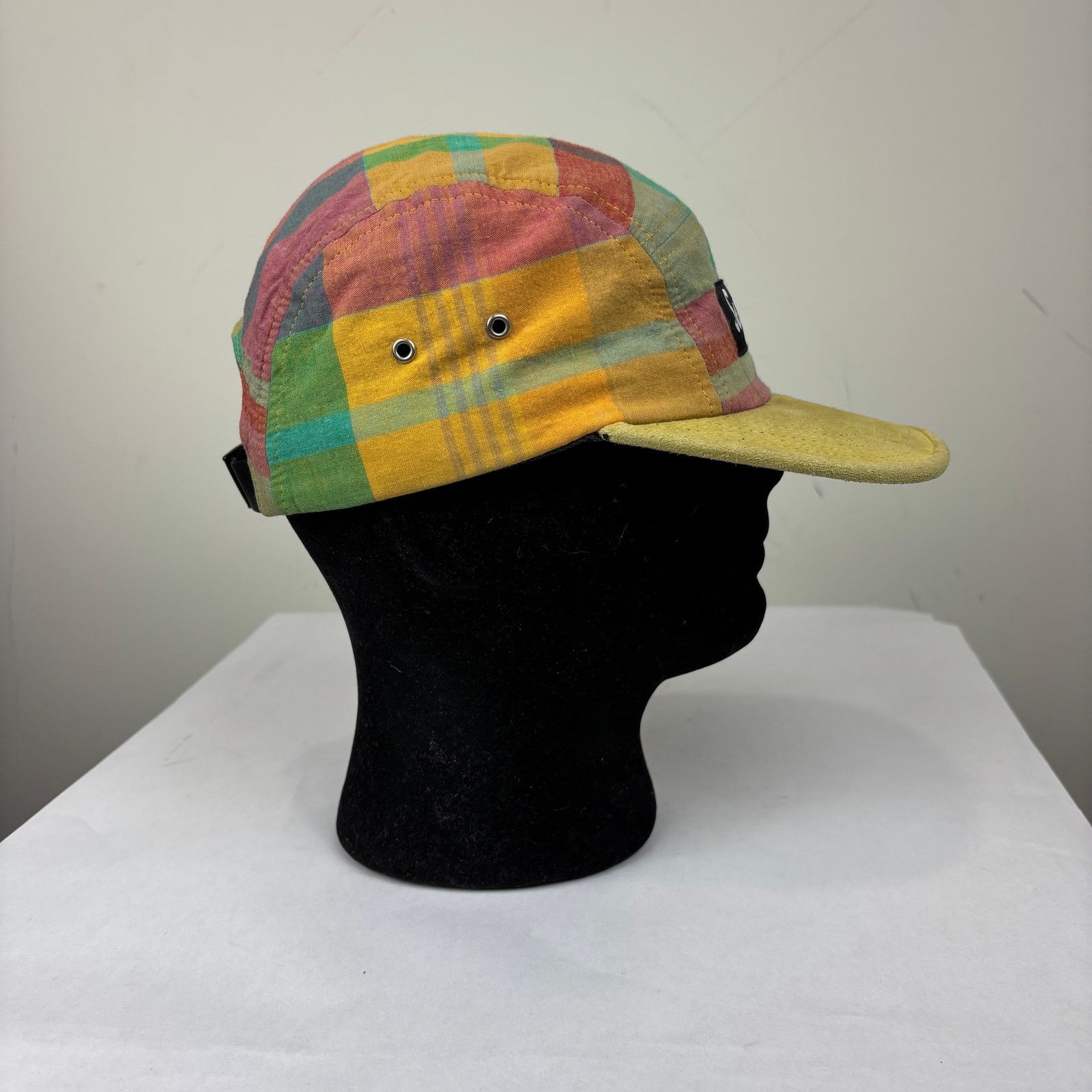 Supreme Rare Supreme Madras Camp Cap 5 Panel Hat Plaid SS13 Size ONE SIZE - 3 Thumbnail