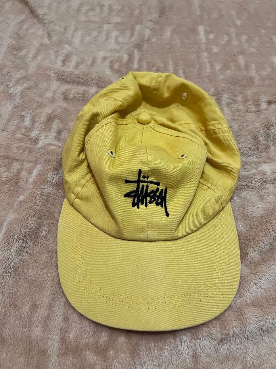 Stussy Stussy Vintage Yellow Cap Size ONE SIZE - 1 Thumbnail