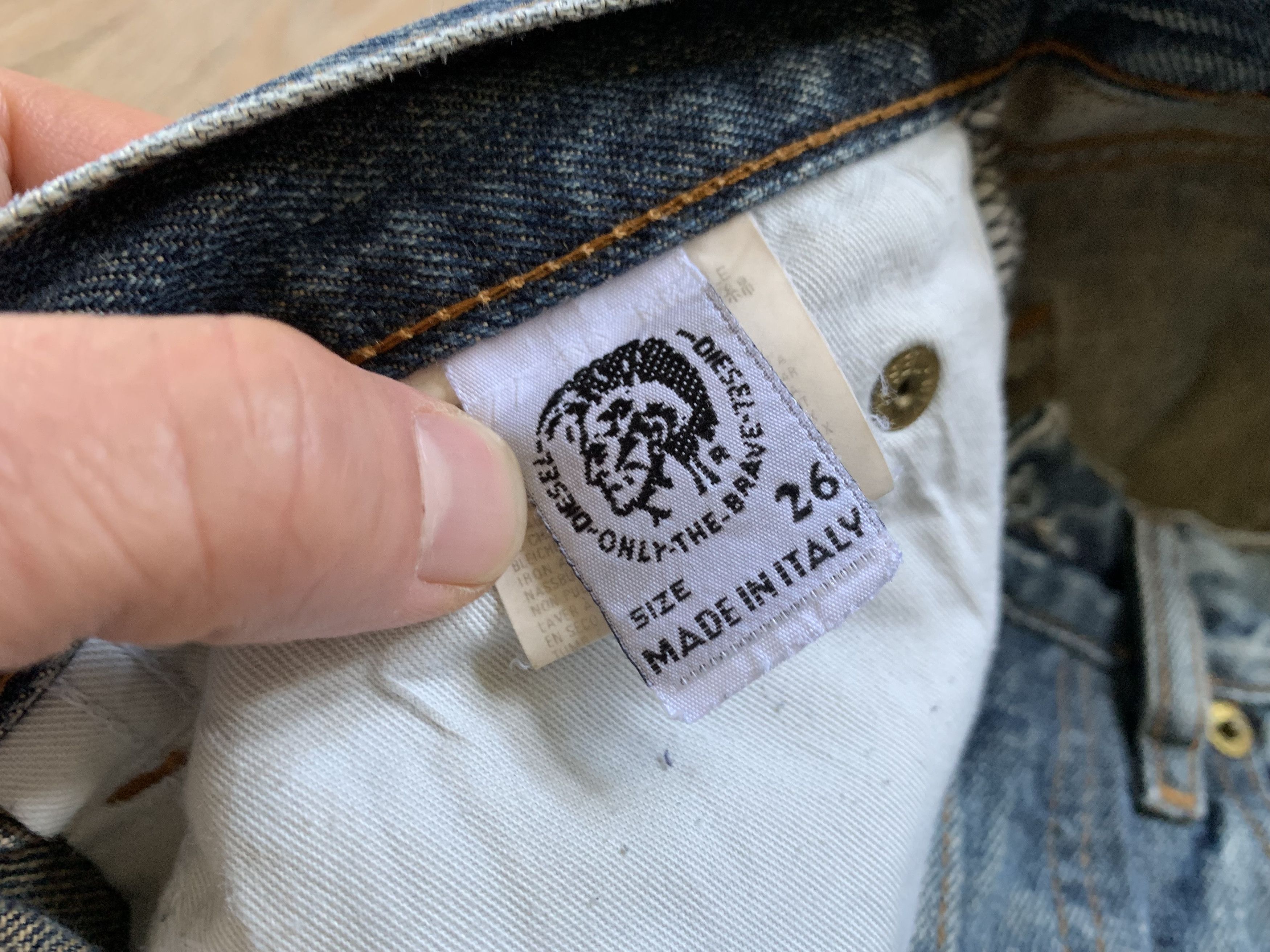 Diesel Vintage Diesel Industry Denim Division RR55 Jeans Size 26" / US 2 / IT 38 - 10 Thumbnail
