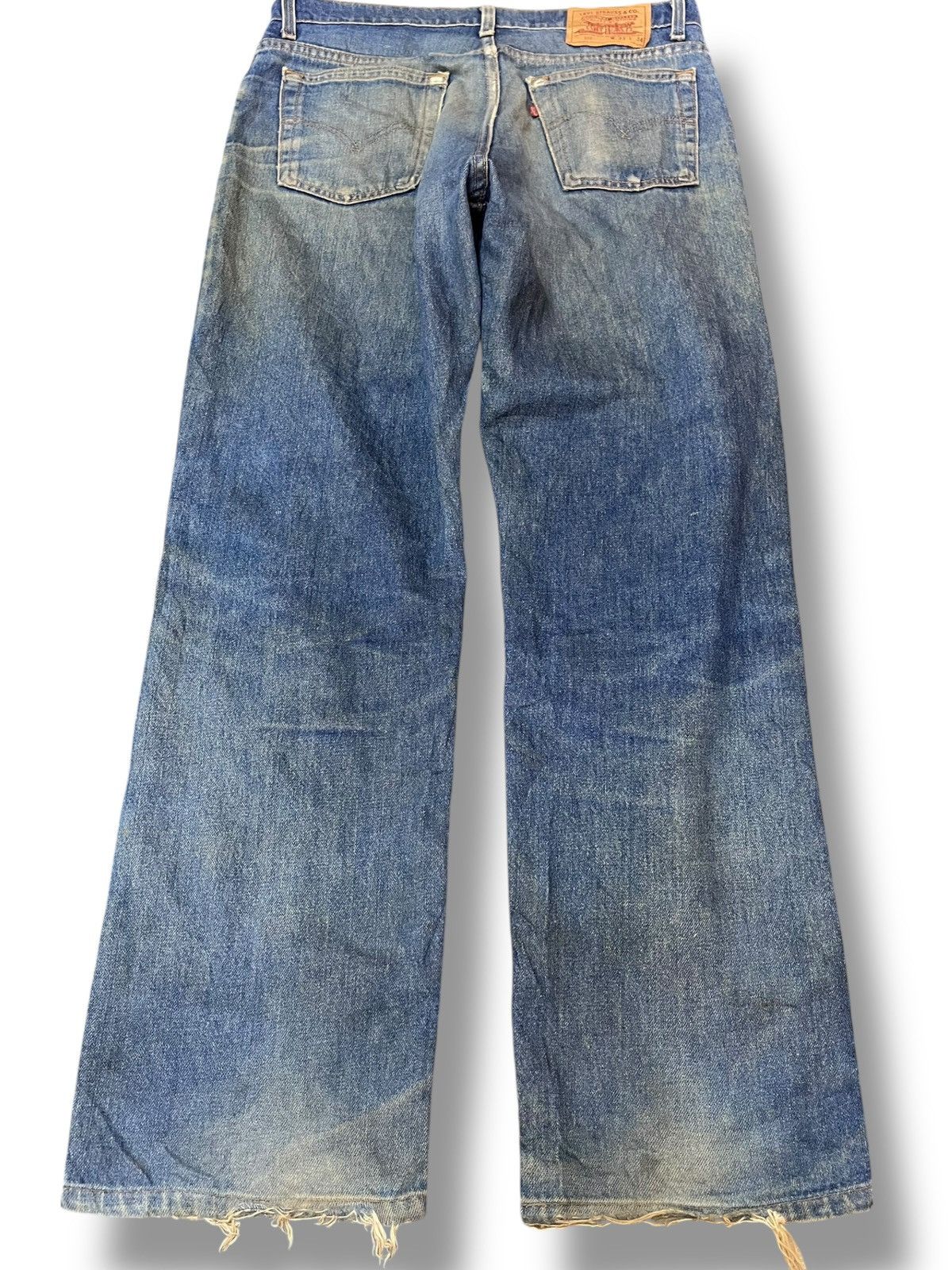 Levi's Vintage Clothing Vintage Levi’s 510 Mudwash Distressed Denim Size US 32 / EU 48 - 5 Thumbnail