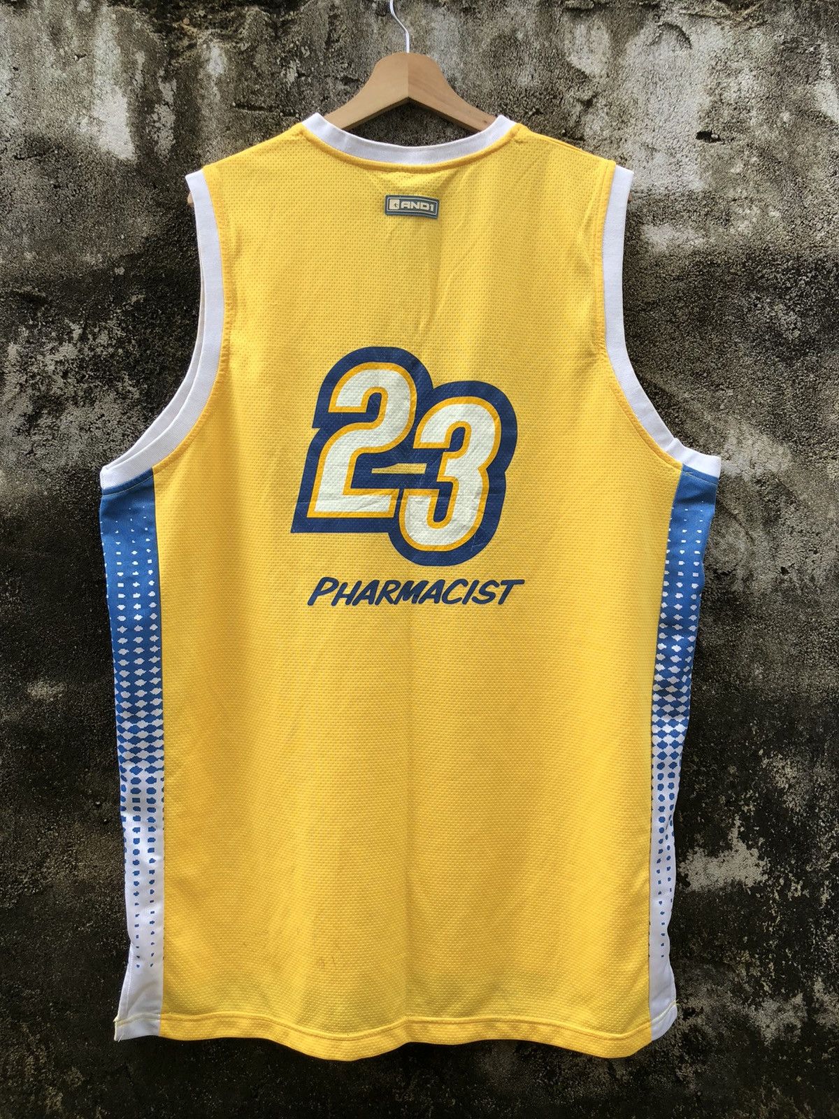 NBA × Vintage Rare🔥 Vintage And1 PHARMACIST Mixtape Tour 2006 Jersey Size US XL / EU 56 / 4 - 2 Thumbnail