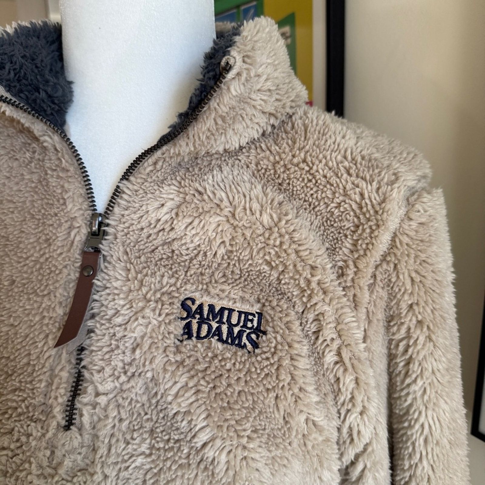 Other Sam Adams Branded Teddy Bear Fleece - NWOT - Size Small Size S / US 4 / IT 40 - 1 Thumbnail