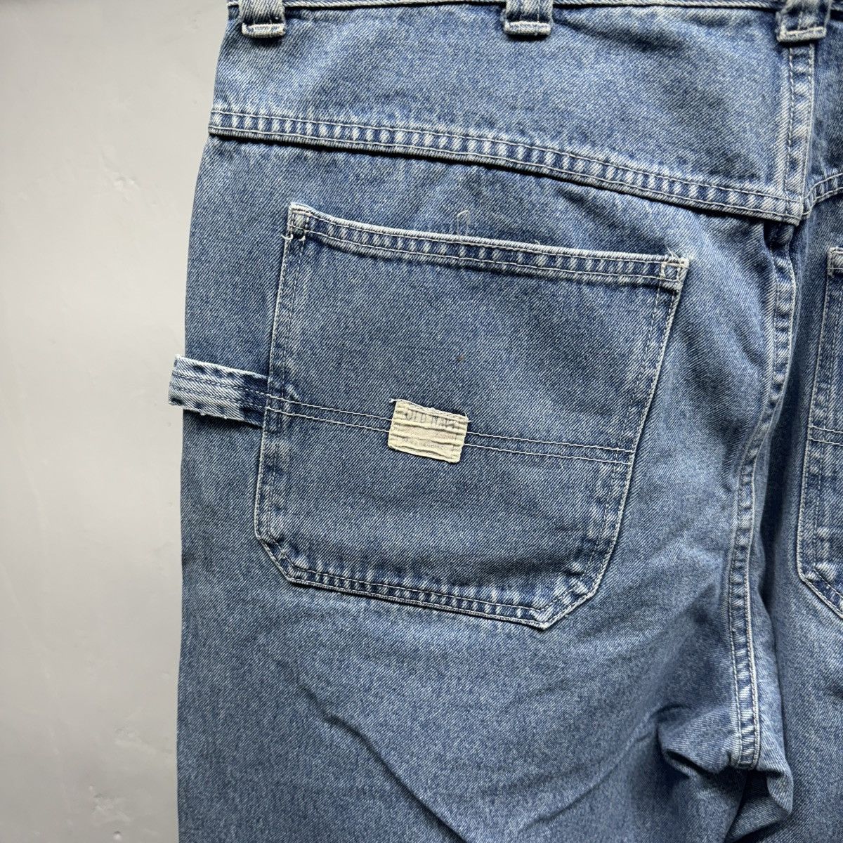 Vintage 90s Old Navy Baggy Wide Leg Painters Pants ERD Grunge Faded Size US 36 / EU 52 - 6 Thumbnail