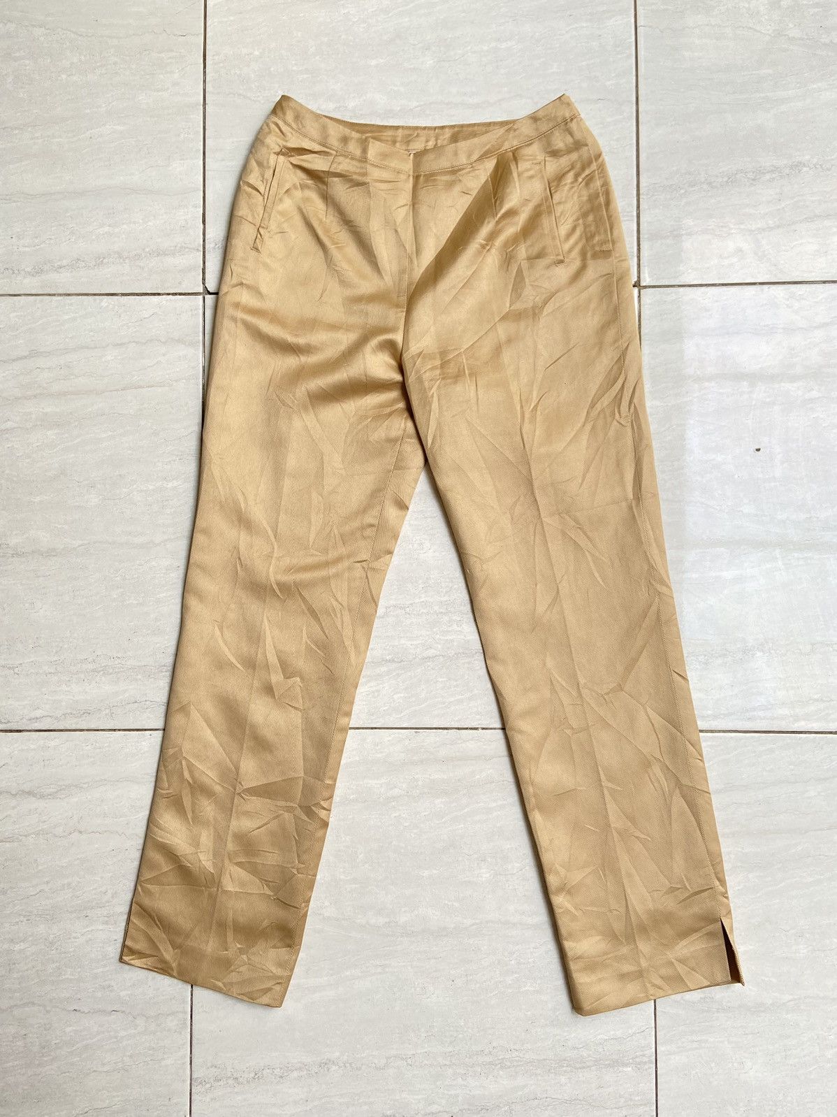 Givenchy GIVENCHY Cream Long Pants Size US 26 / EU 42 - 7 Thumbnail