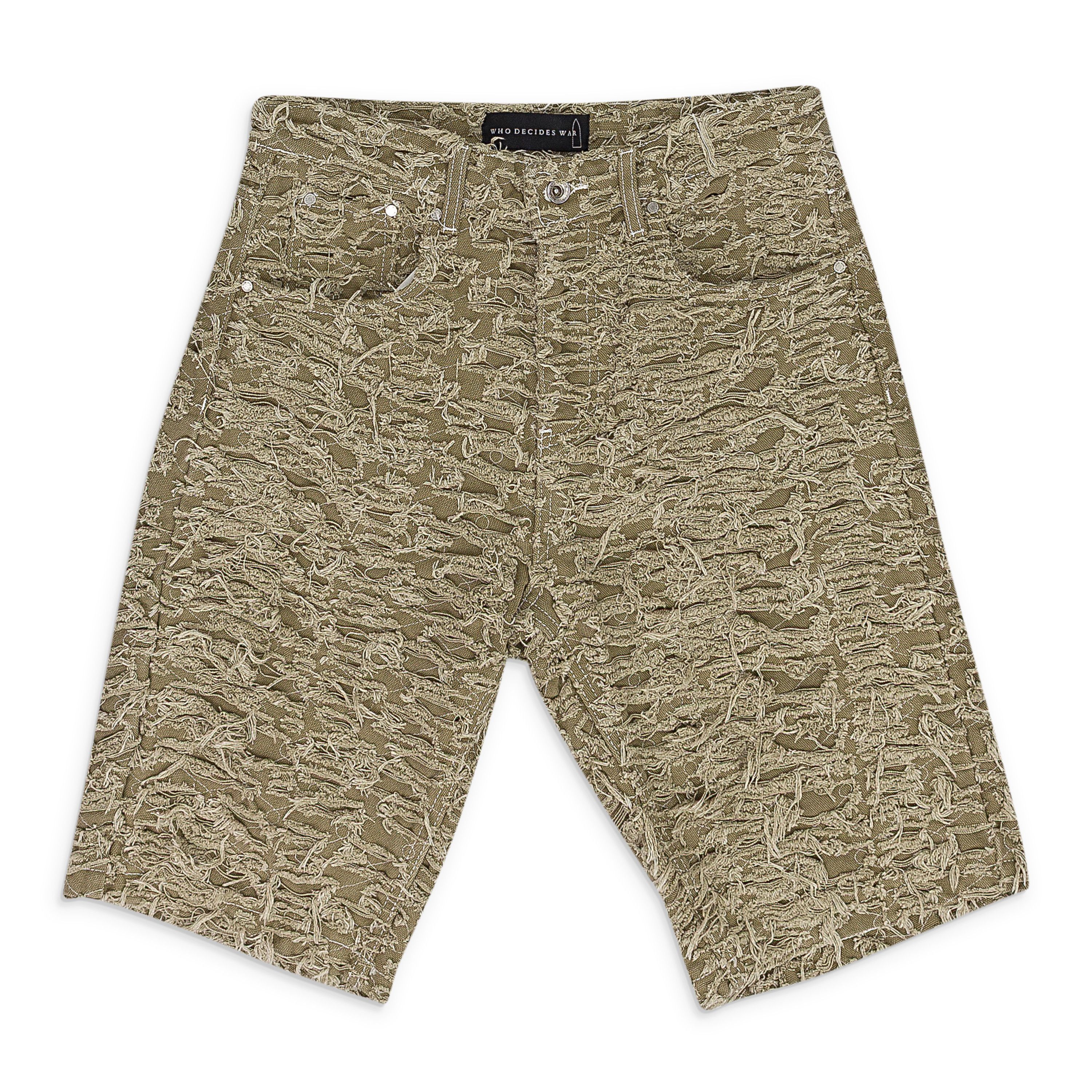 Who Decides War TAN HUSK SHORTS SIZE 24