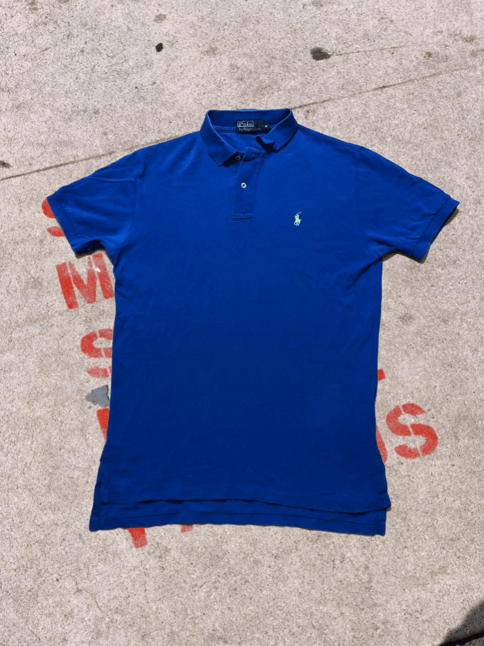 Polo Ralph Lauren Vintage Polo Ralph Lauren Classic Logo Polo T-Shirt Size US M / EU 48-50 / 2 - 1 Thumbnail