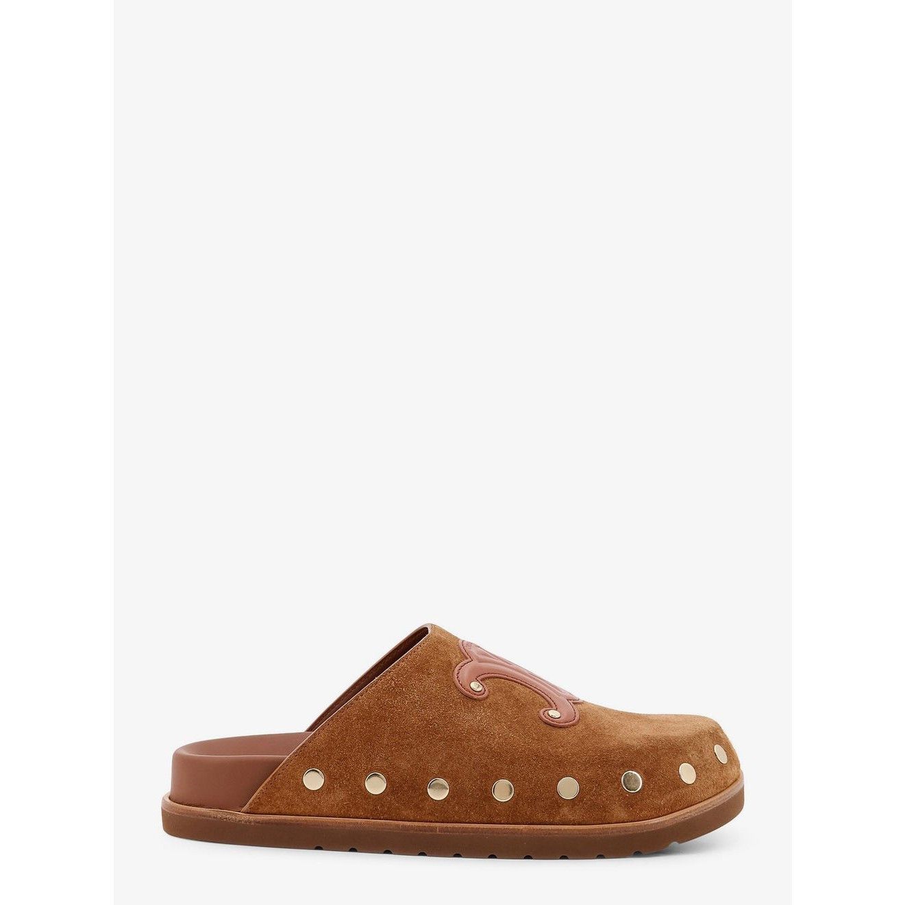 Celine CELINE $970 Cognac Pitea Clogs New & Authentic (Women's size Size US 7 / IT 37 - 1 Thumbnail
