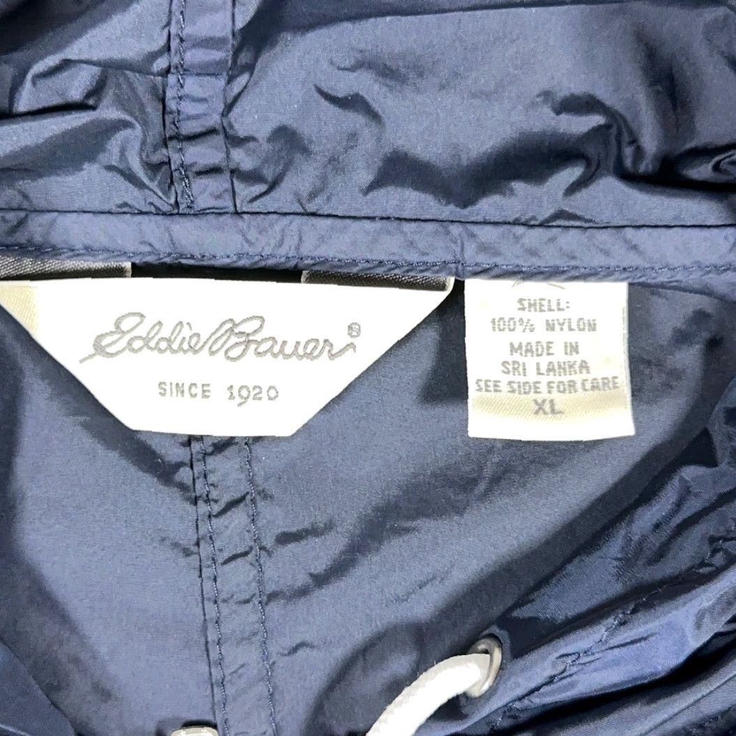 Eddie Bauer Eddie Bauer Jacket Adult XL Blue Hooded Windbreaker Outdoor Softshell Size US XL / EU 56 / 4 - 4 Thumbnail