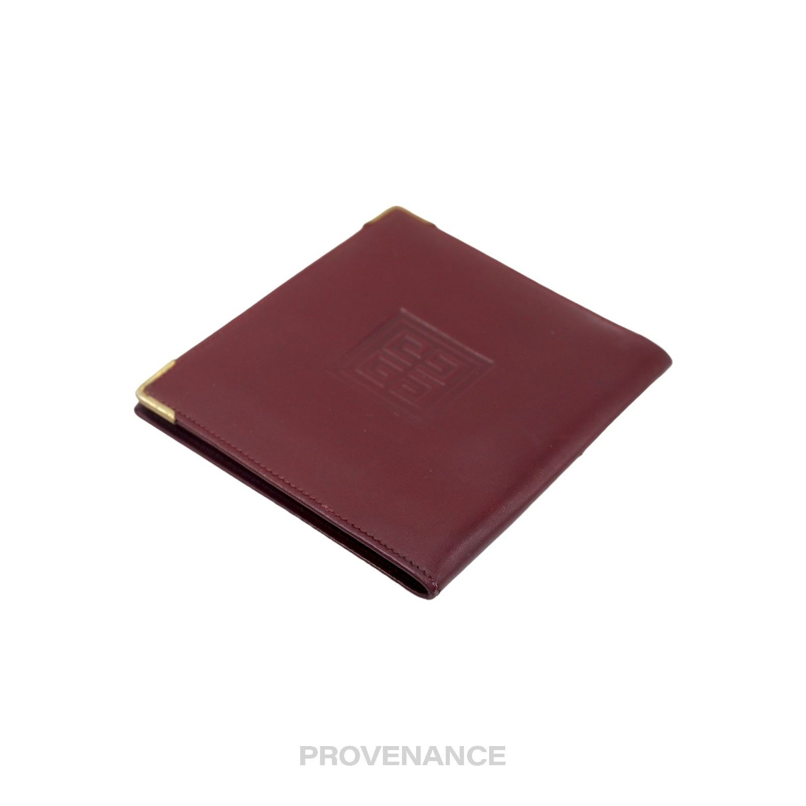 Givenchy 🔴 Givenchy ID Bifold Wallet - Burgundy Leather Size ONE SIZE - 4 Thumbnail