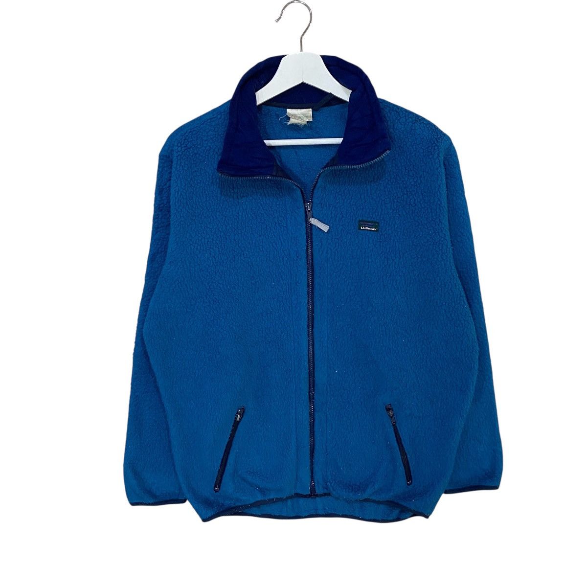 L.L. Bean 🌟VINTAGE LL BEAN DEEP PILED FLEECE JACKET Size US M / EU 48-50 / 2 - 2 Thumbnail