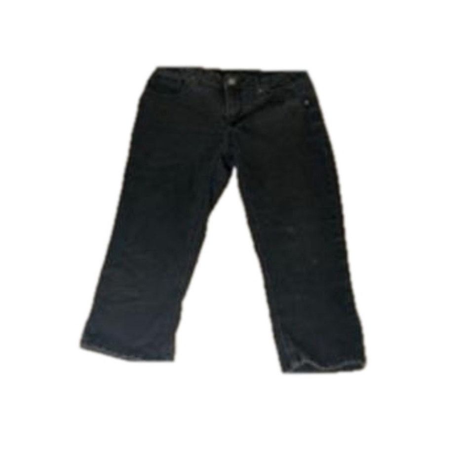 Other Y2K Black Stretch Denim Capri Pants KS Denim Women’s Size 6 Size 28" / US 6 / IT 42 - 2 Thumbnail