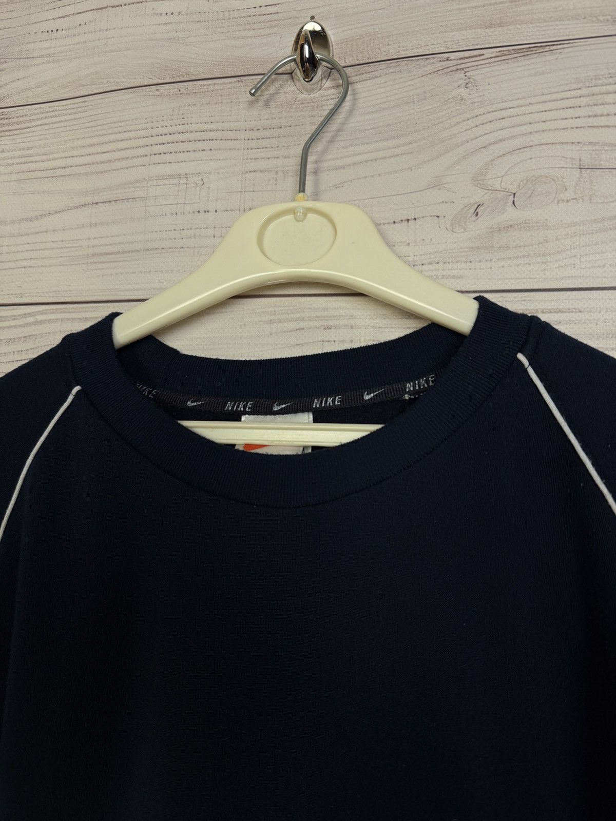 Vintage Nike Vintage Hoodie Big Logo Boxy Japanes Size US XXL / EU 58 / 5 - 8 Thumbnail