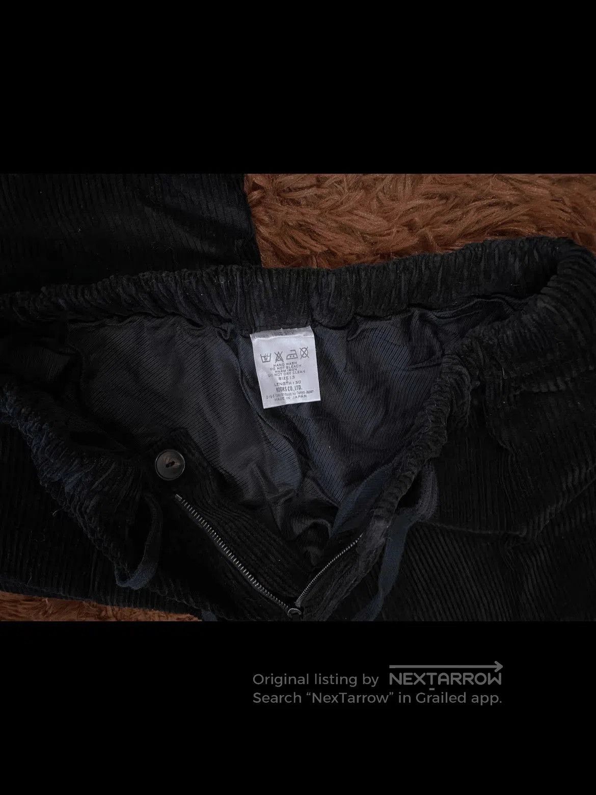 Number (N)ine Sz 3 Number Nine 06AW Nior Corduroy Pants. Size US 30 / EU 46 - 3 Thumbnail