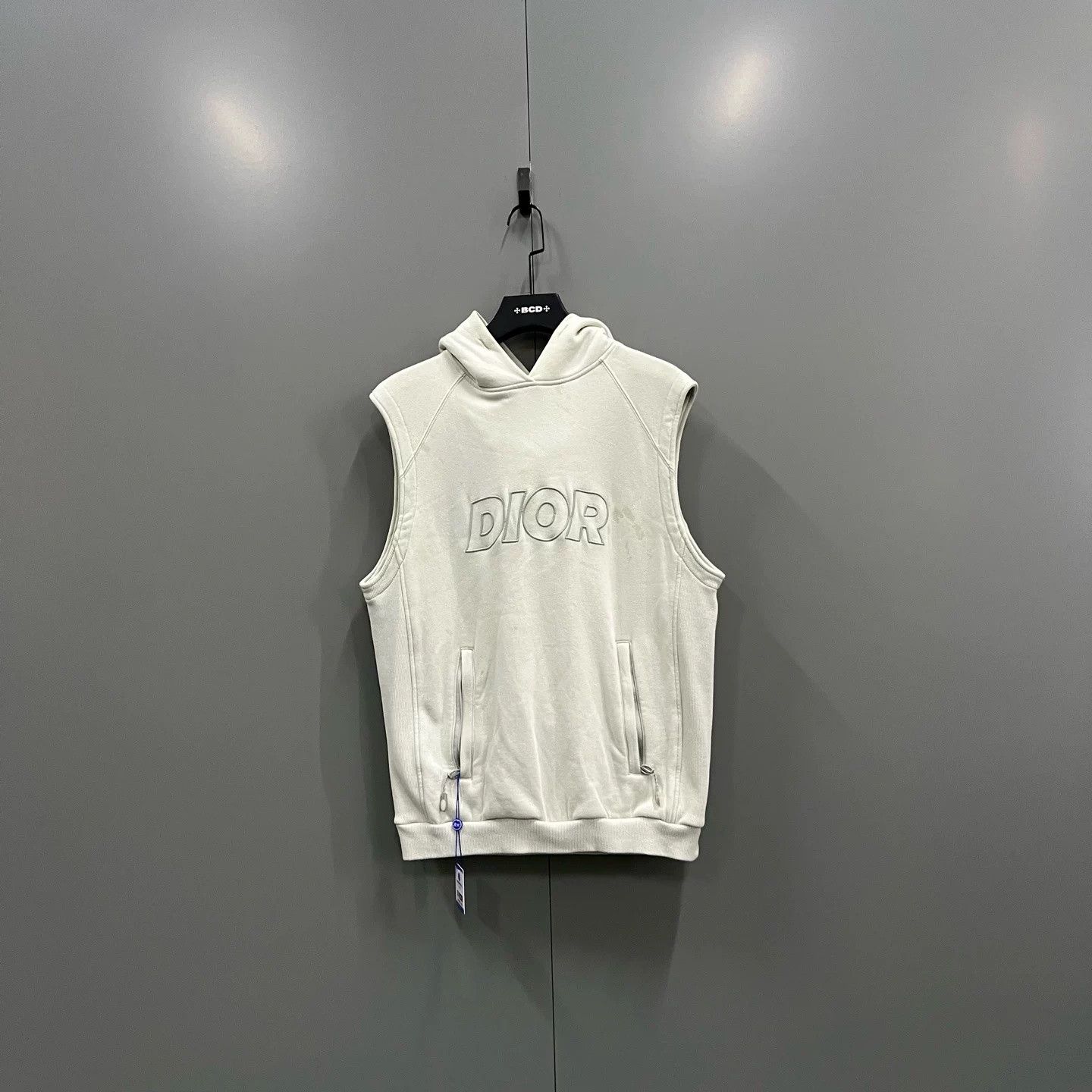 Dior Dior Front Embroidered Sleeveless Hoodie Size US M / EU 48-50 / 2 - 1 Thumbnail