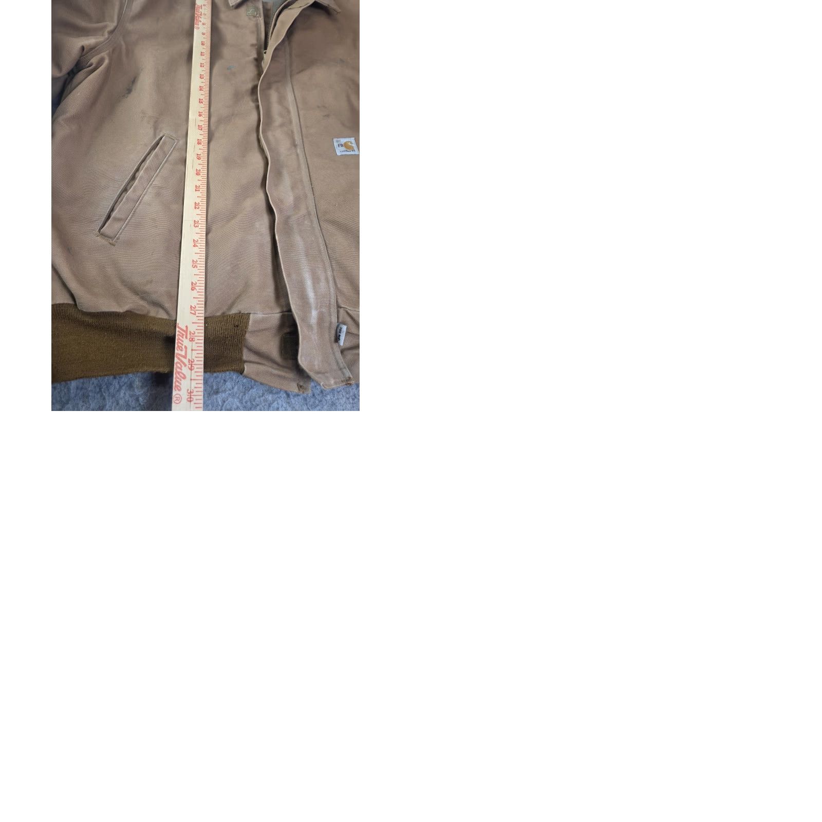 Carhartt VINTAGE Carhartt FR Flame Resistant Jacket XL Distressed Duck Canvas Quilted FRJ195 BRN Size US XL / EU 56 / 4 - 9 Thumbnail