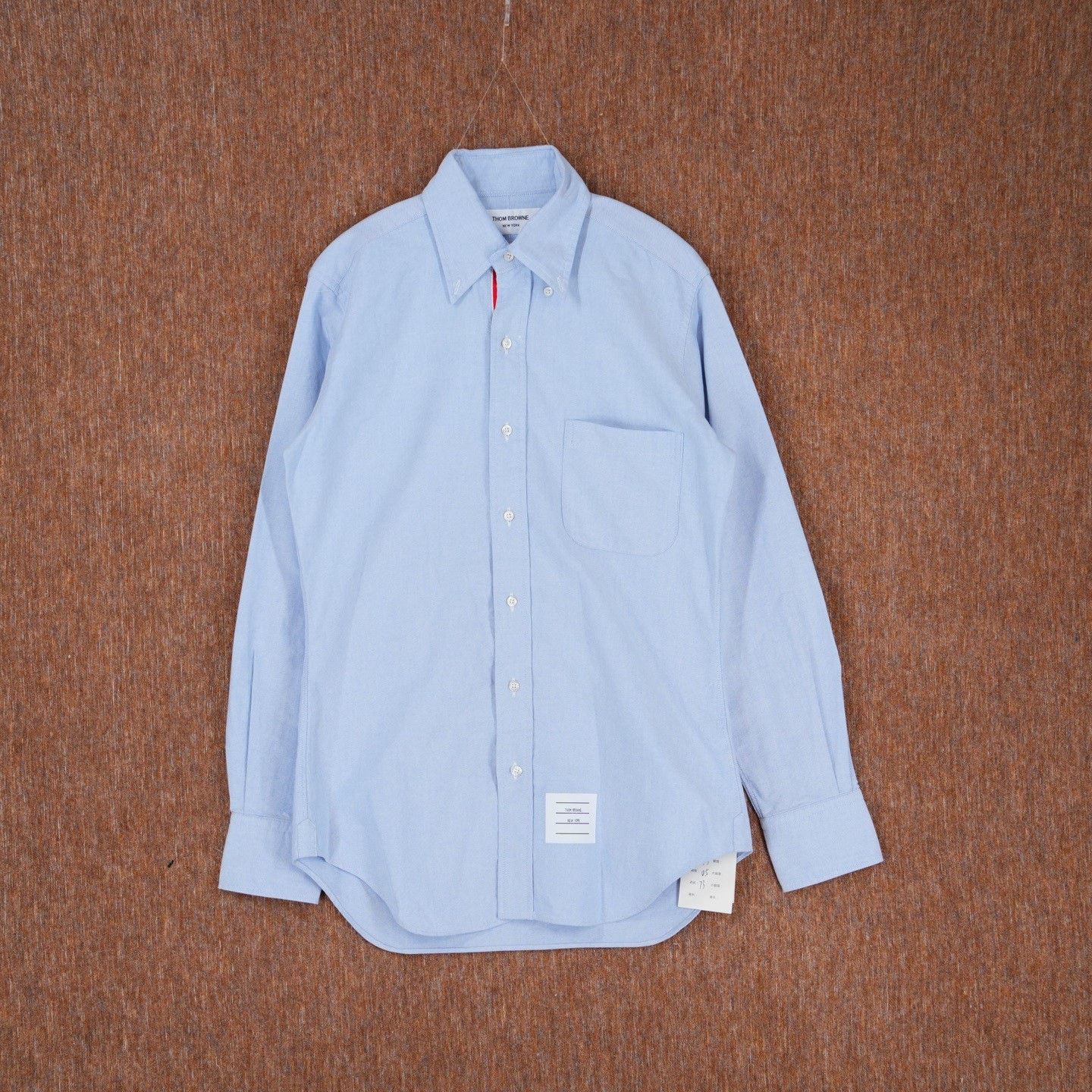 Thom Browne Thom Browne Classic Placket Shirt Size US S / EU 44-46 / 1 - 1 Thumbnail