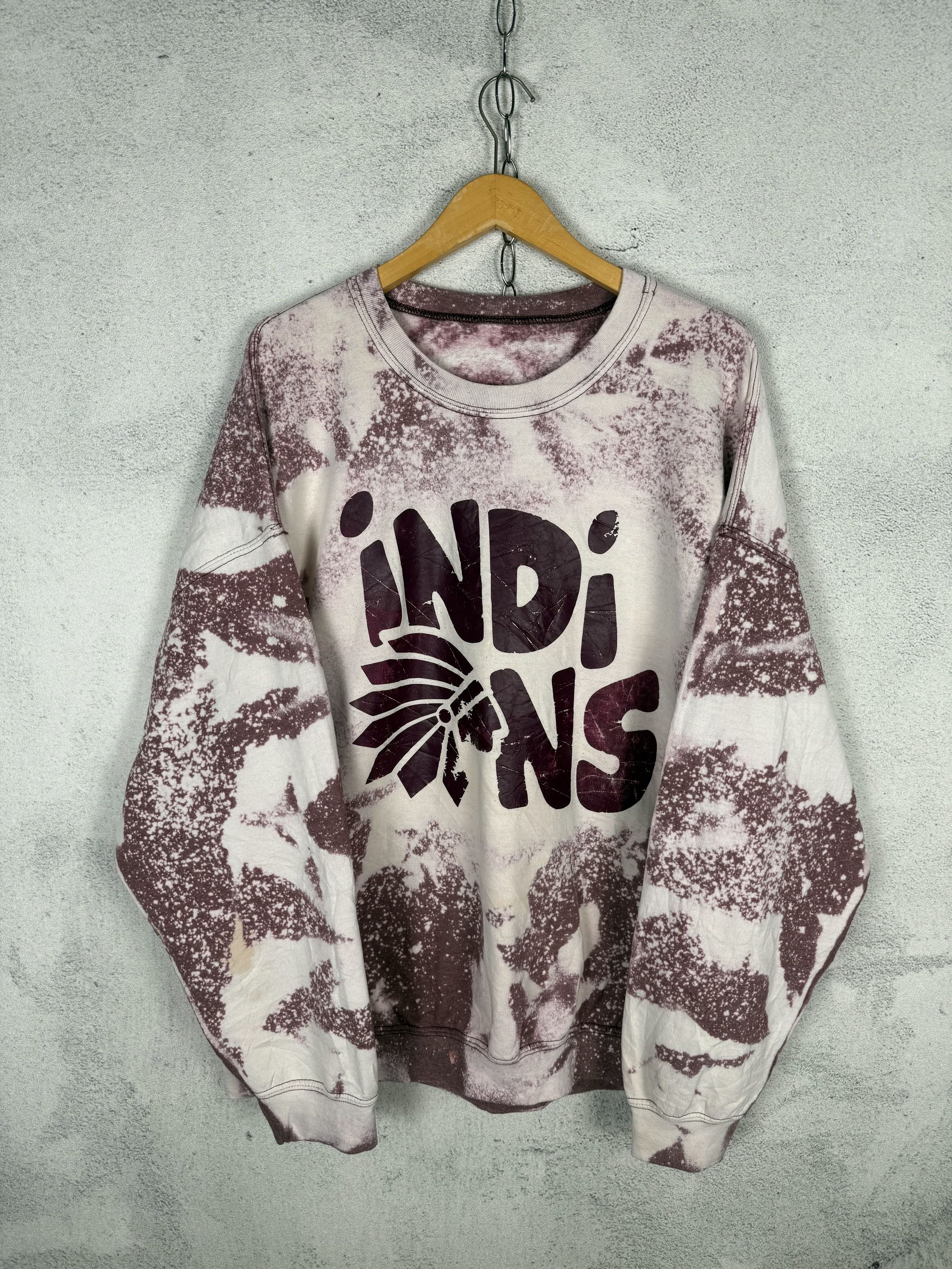 Vintage Vintage Indians Tie Dye Sweatshirt Crewneck Size US XXL / EU 58 / 5 - 1 Thumbnail