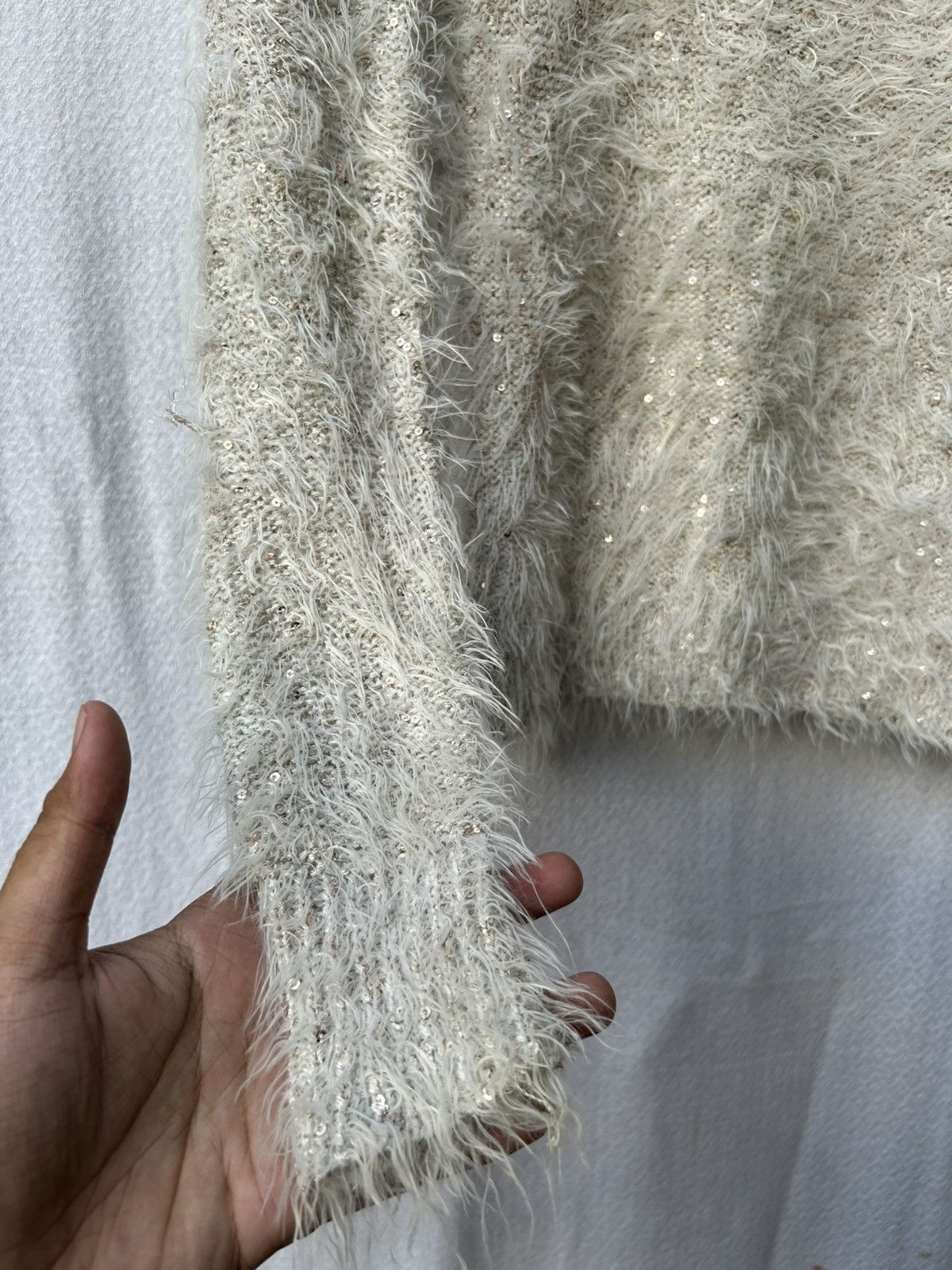 Japanese Brand Undefined Fuzzy Mohair Grunge Knit Avantgarde Styled Size US S / EU 44-46 / 1 - 5 Thumbnail