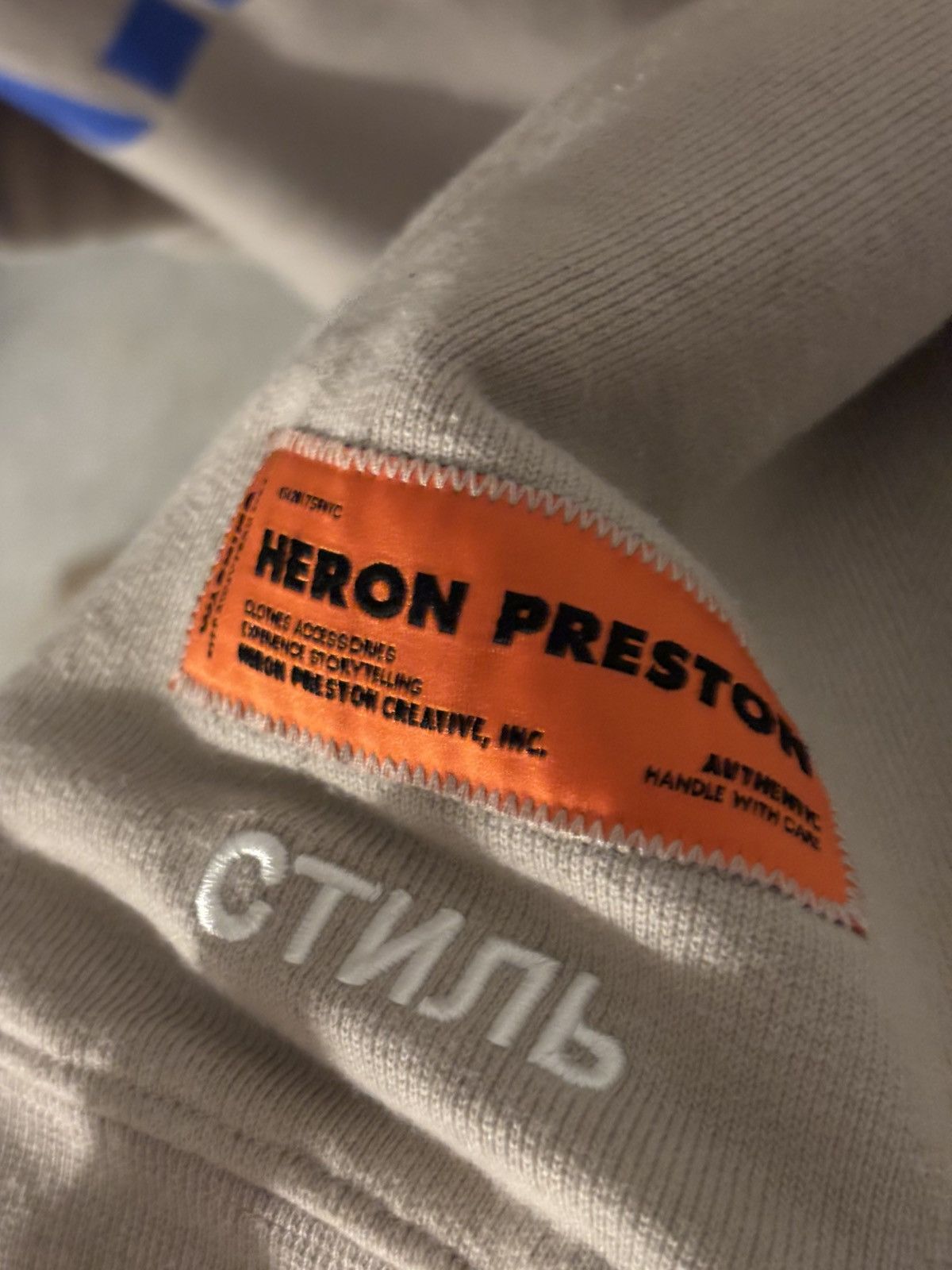 Heron Preston Heron Preston Authorized Fakes Misprint Sweatshirt Size US L / EU 52-54 / 3 - 8 Thumbnail