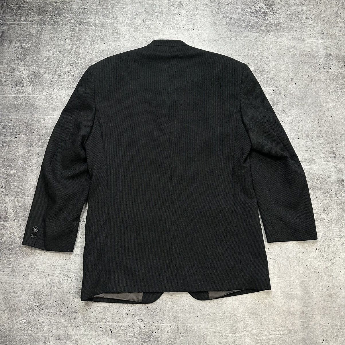 Kenzo Kenzo Homme Vintage Minimalist Wool Nehru Collar Suit Blazer Size 50R - 8 Thumbnail