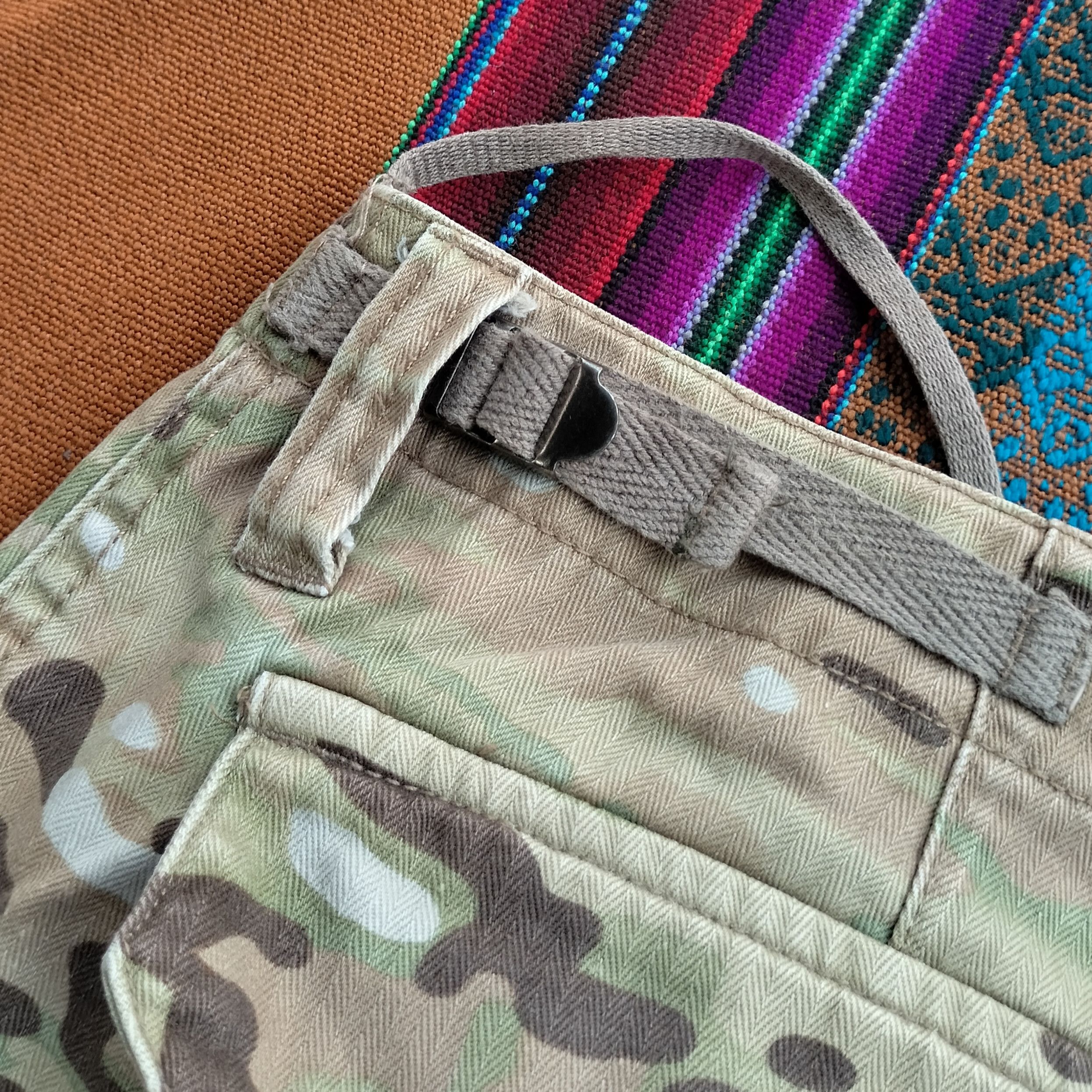 Buzz Rickson's splash paint stitching digital camou cargo pants Size US 34 / EU 50 - 16 Thumbnail