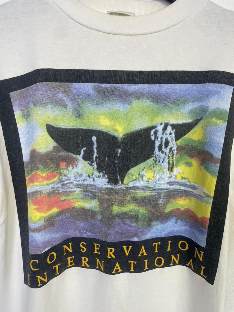 Designer Vintage Conservation International tee Size US M / EU 48-50 / 2 - 2 Thumbnail