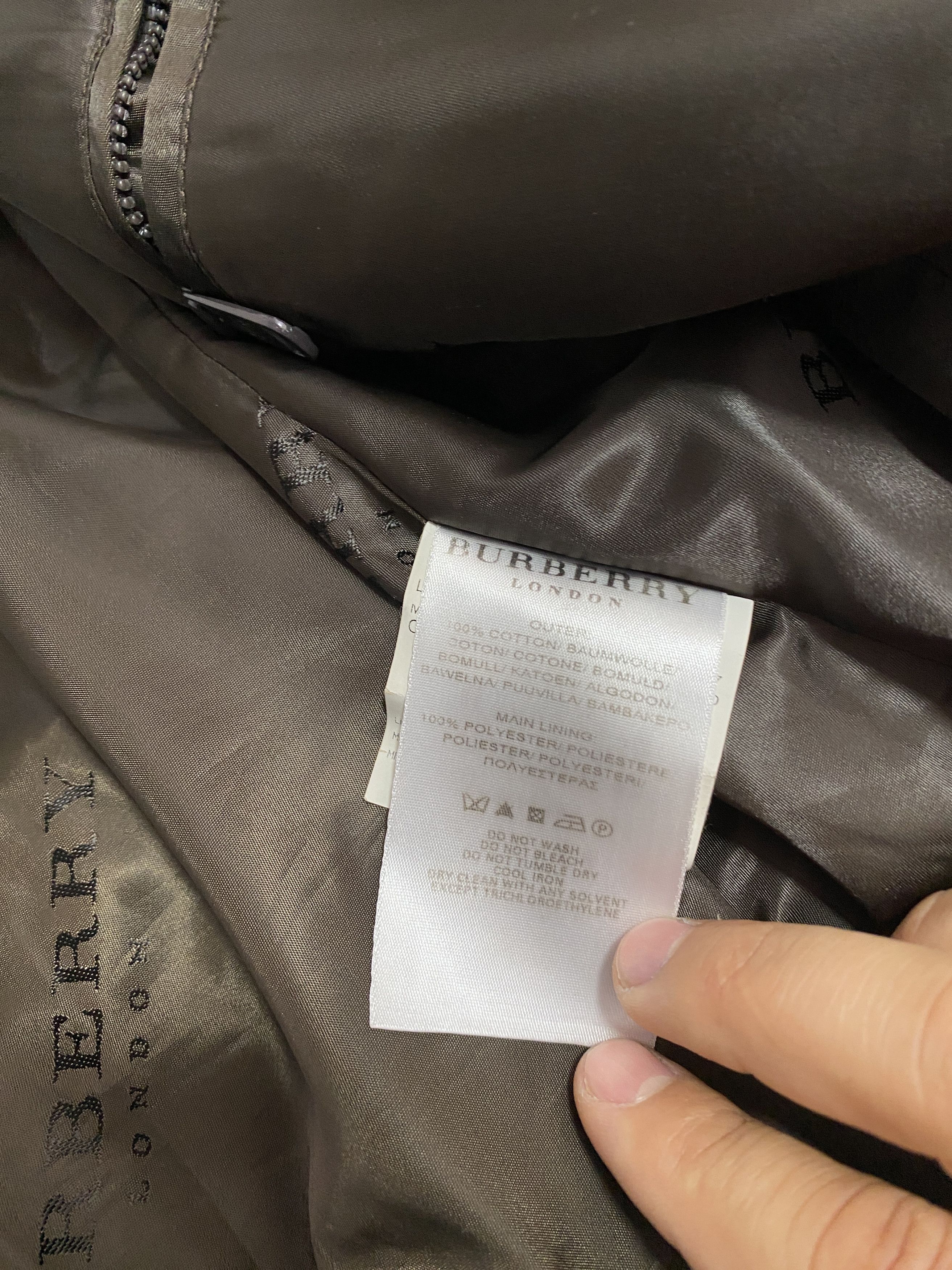 Burberry Burberry London Formal Trench Blazer Jacket Size L 52 Velvet Size US L / EU 52-54 / 3 - 22 Thumbnail