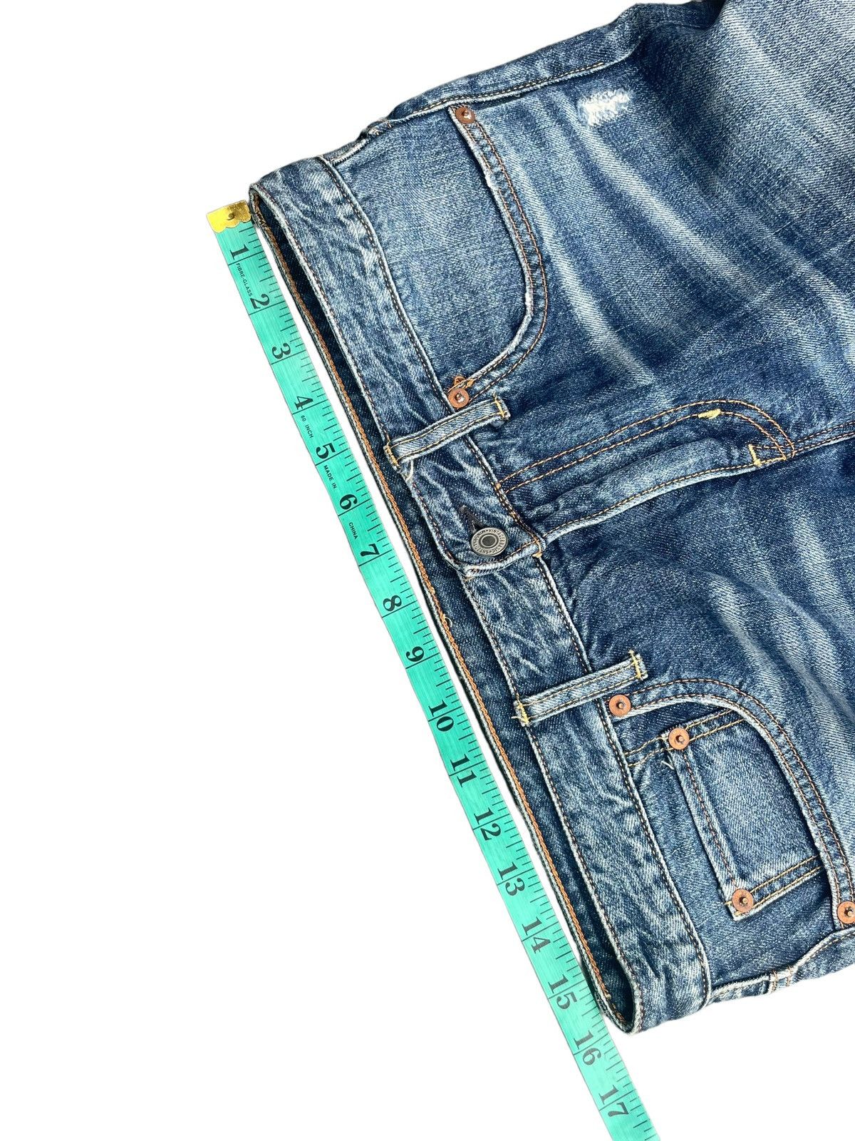 R.Newbold Min Rna Faded Distresed Denim Size 32" / US 10 / IT 46 - 11 Thumbnail