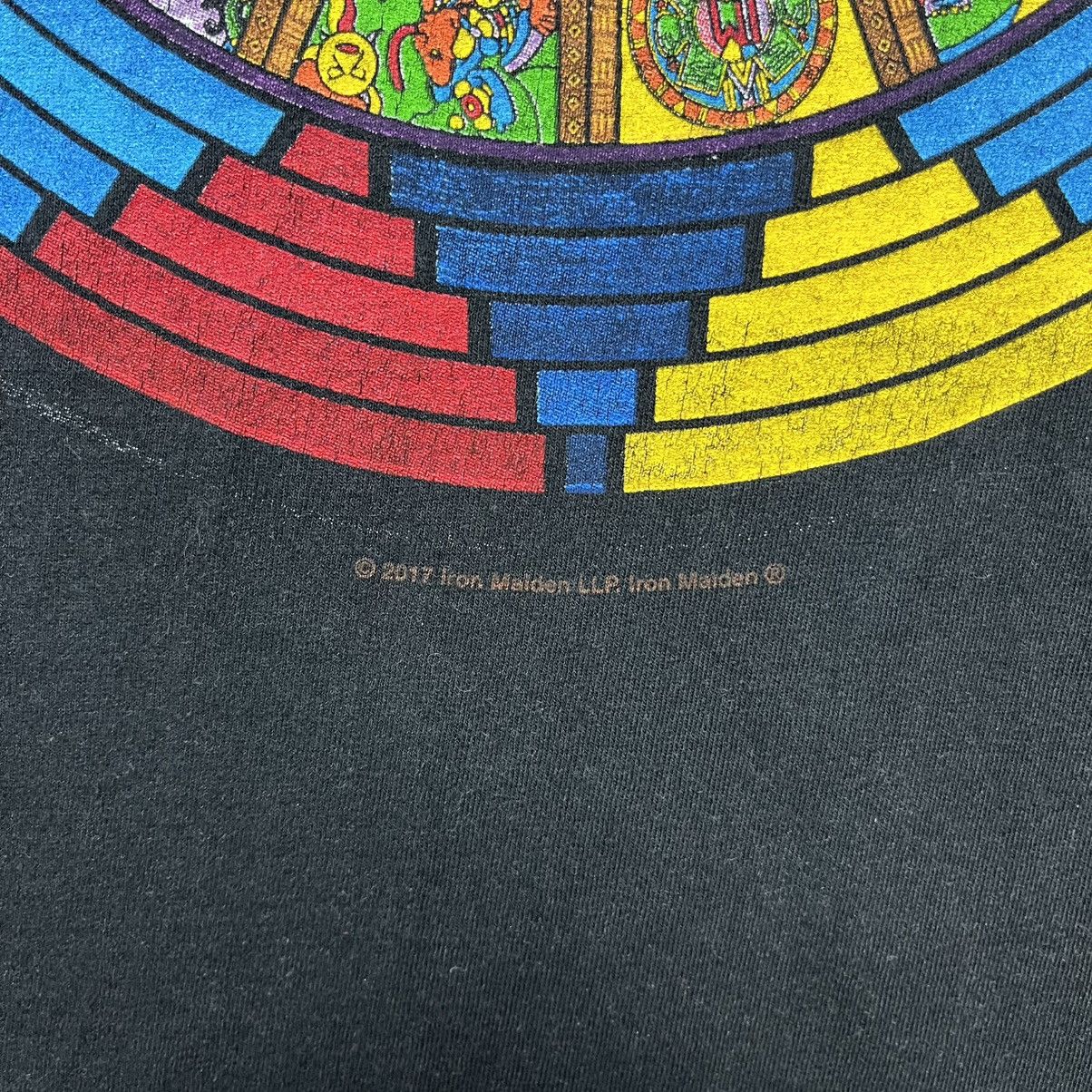 Band Tees × Vintage Iron Maiden The Book Of Souls Live Chapter Tee Rock Band Size US XL / EU 56 / 4 - 4 Thumbnail