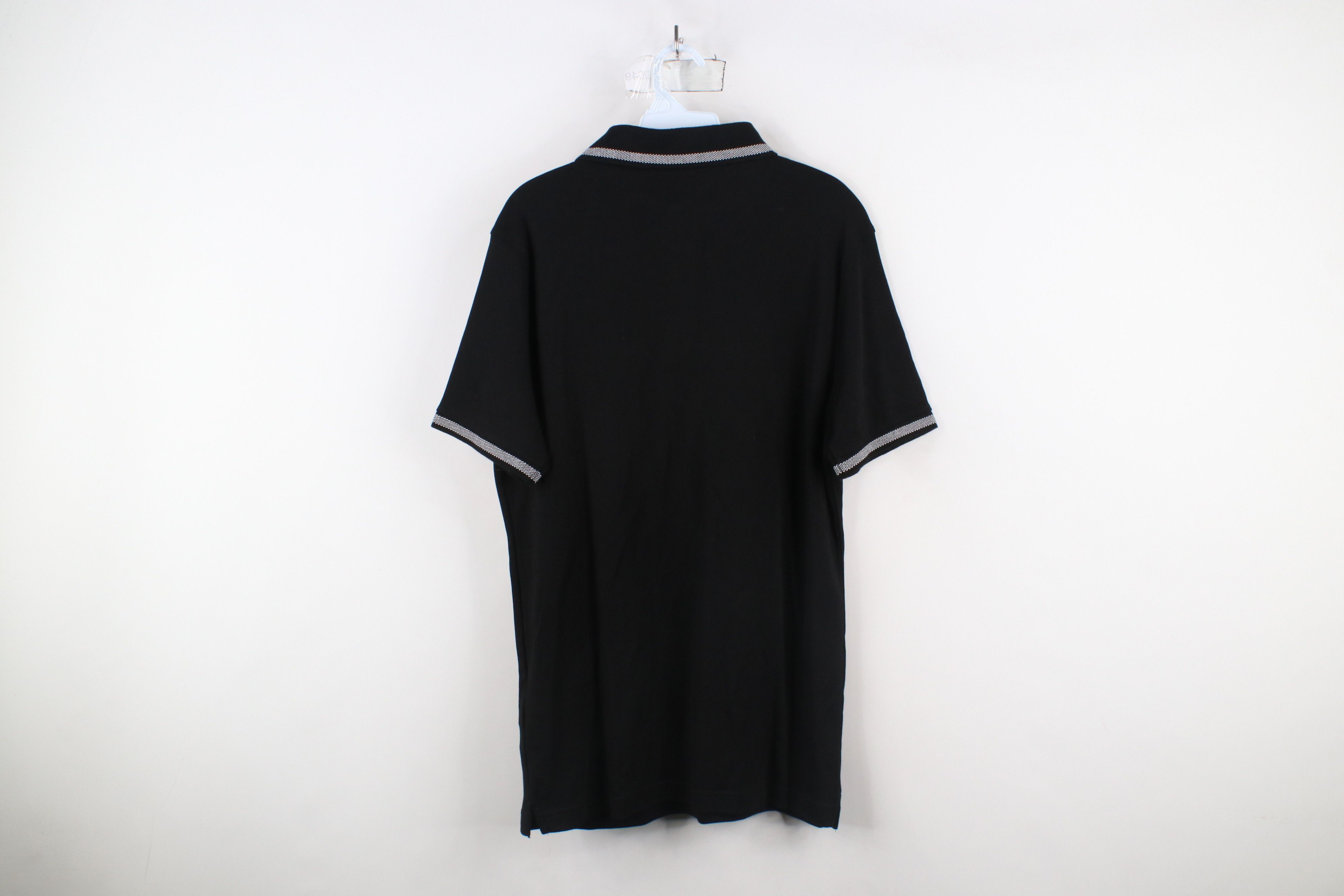 Ralph Lauren × Vintage Ralph Lauren Soft Cotton Touch Short Sleeve Polo Shirt Black Size US L / EU 52-54 / 3 - 10 Thumbnail