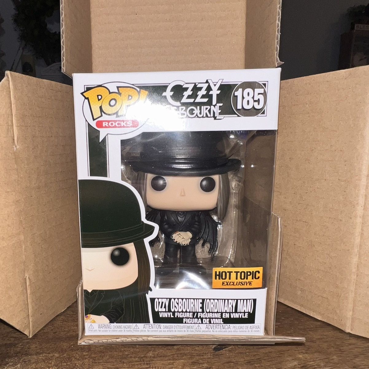 Hot Topic NEW Funko Pop Rocks Ozzy Osbourne Ordinary Man #185 Size ONE SIZE - 1 Thumbnail