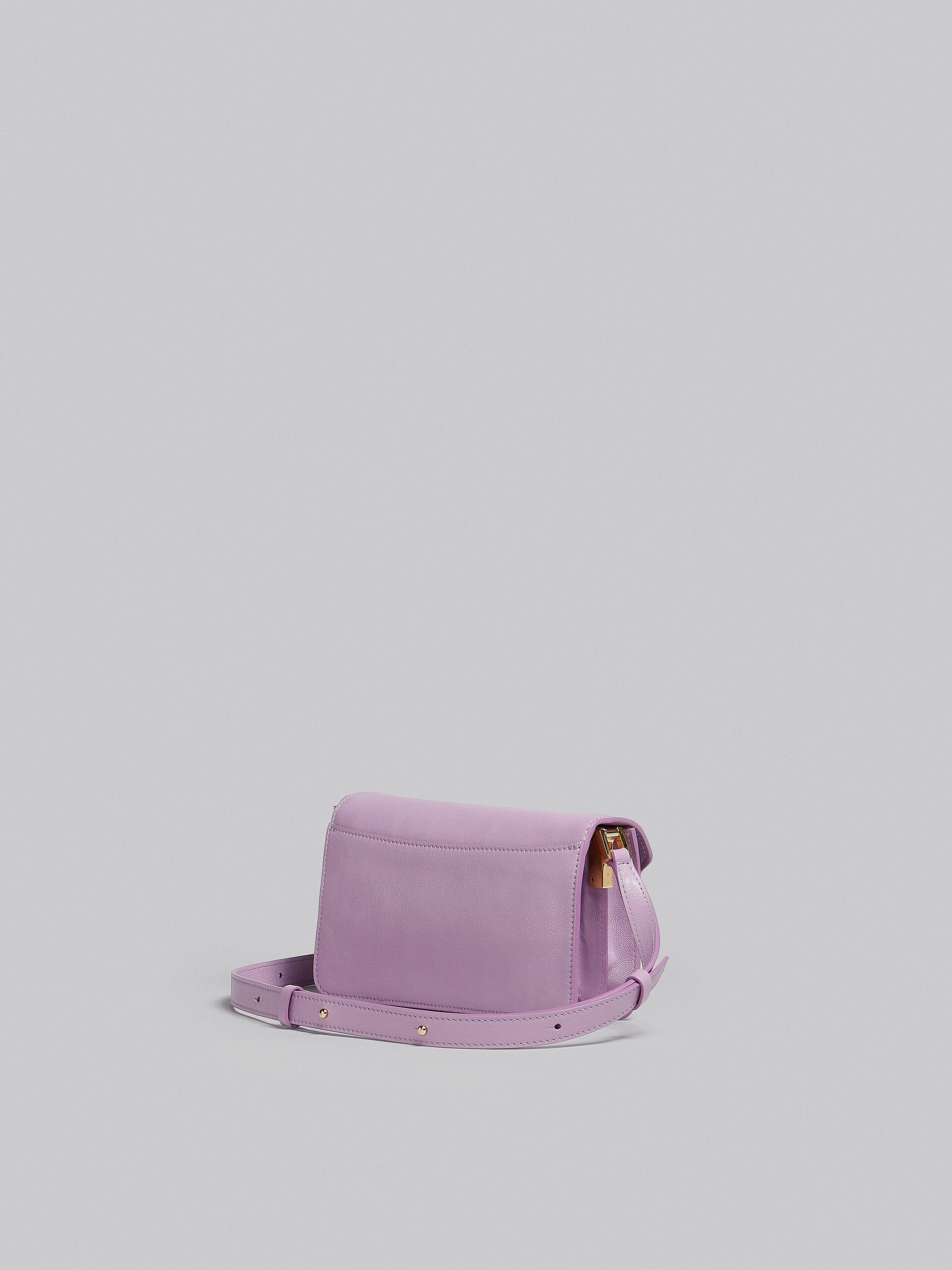 Marni o1w1db11024 Size: OS / Trunk Leather Shoulder Bag in Purple Size ONE SIZE - 3 Thumbnail