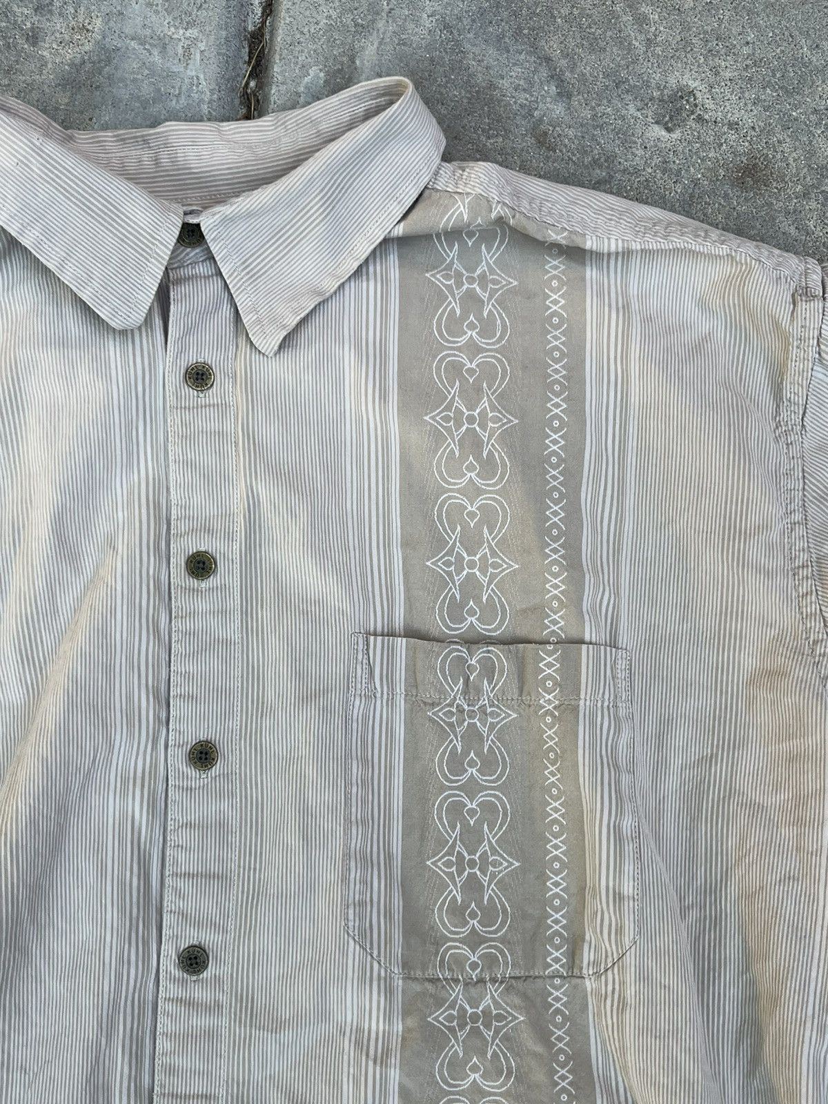 Kuhl Kuhl Tribal / Affliction Button Up Shirt Size US XXL / EU 58 / 5 - 6 Thumbnail