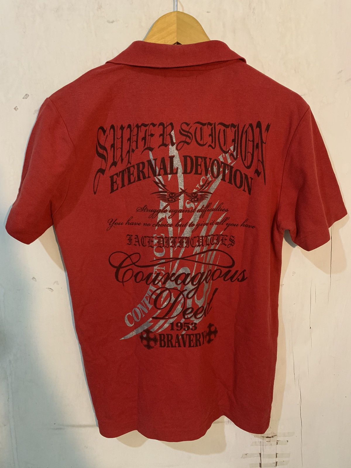 KMRii × Le Grande Bleu (L.G.B.) × Yasuyuki Ishii Japanese poem tribal Y2K styel Size US L / EU 52-54 / 3 - 4 Thumbnail