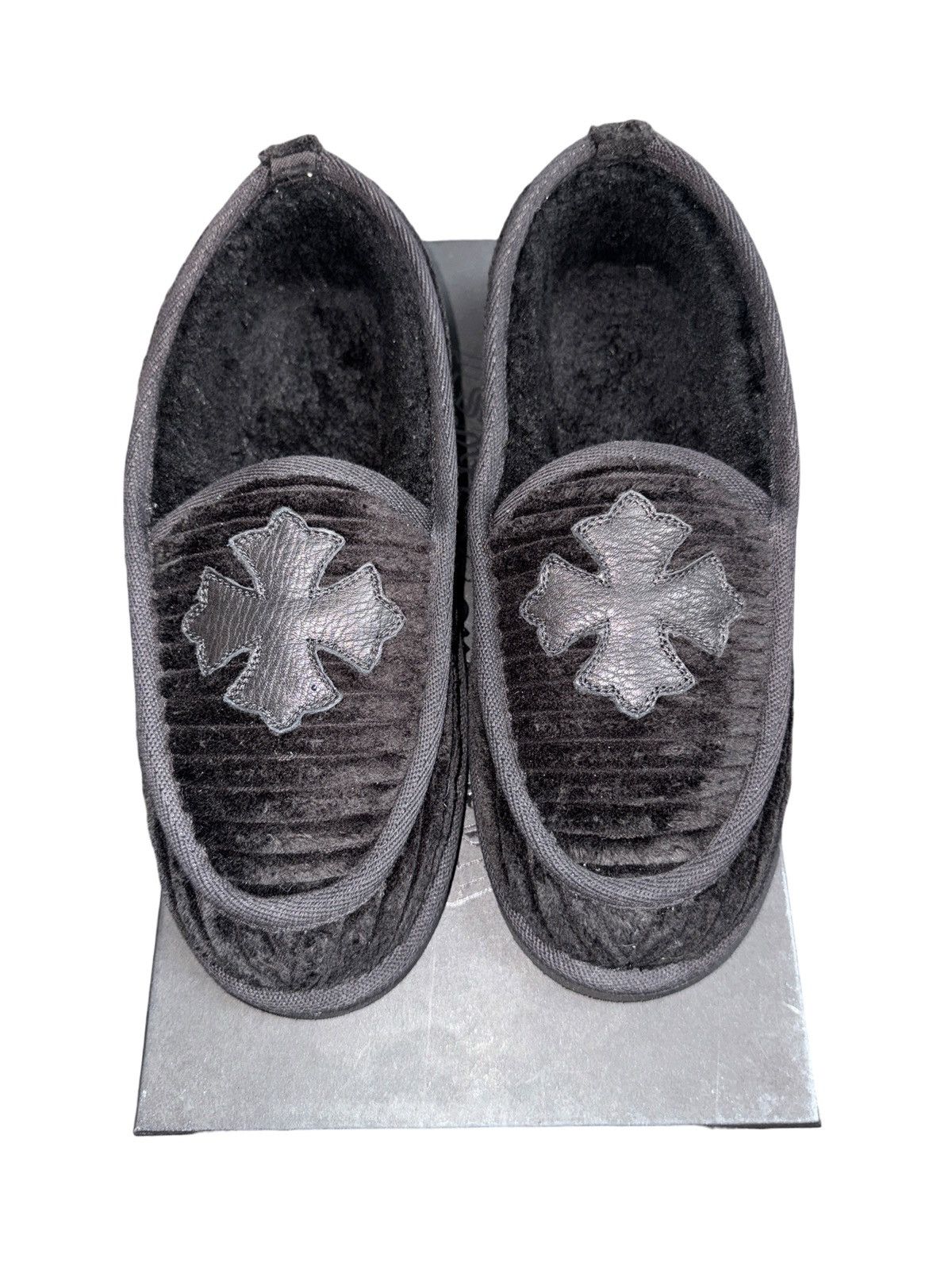 Chrome Hearts Chrome Hearts Corduroy Plus Patch Slipper Size US 8 / EU 41 - 1 Thumbnail