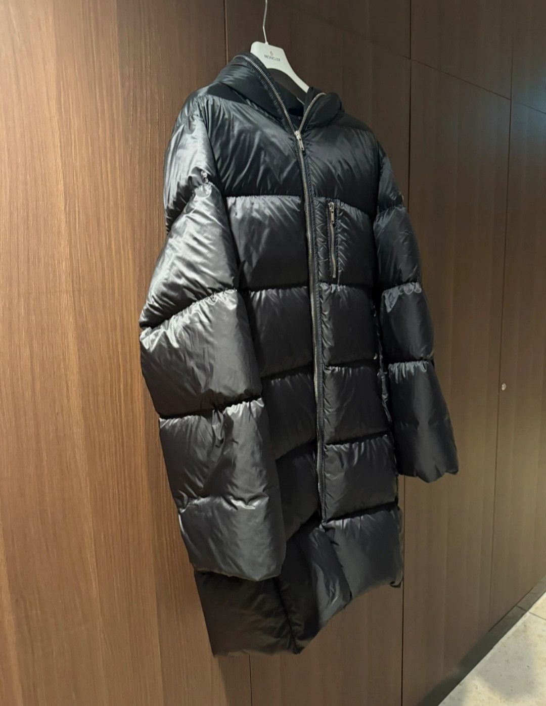 Moncler × Rick Owens Rick Owens x Moncler gimp down puffer coat Size US L / EU 52-54 / 3 - 3 Thumbnail