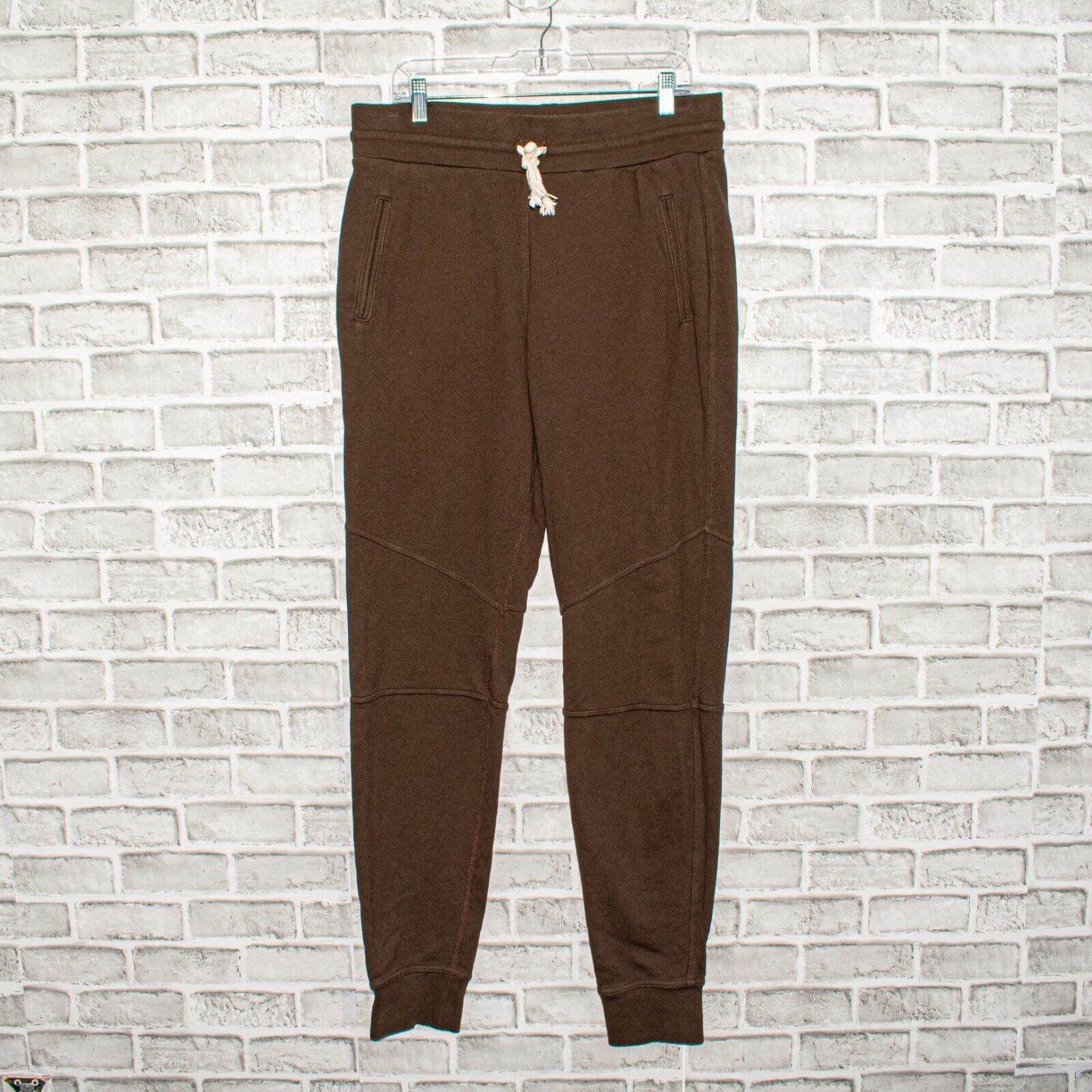 image of John Elliott Escobar Sweatpants In Brown Cotton Made In Usa, Men's (Size 34)