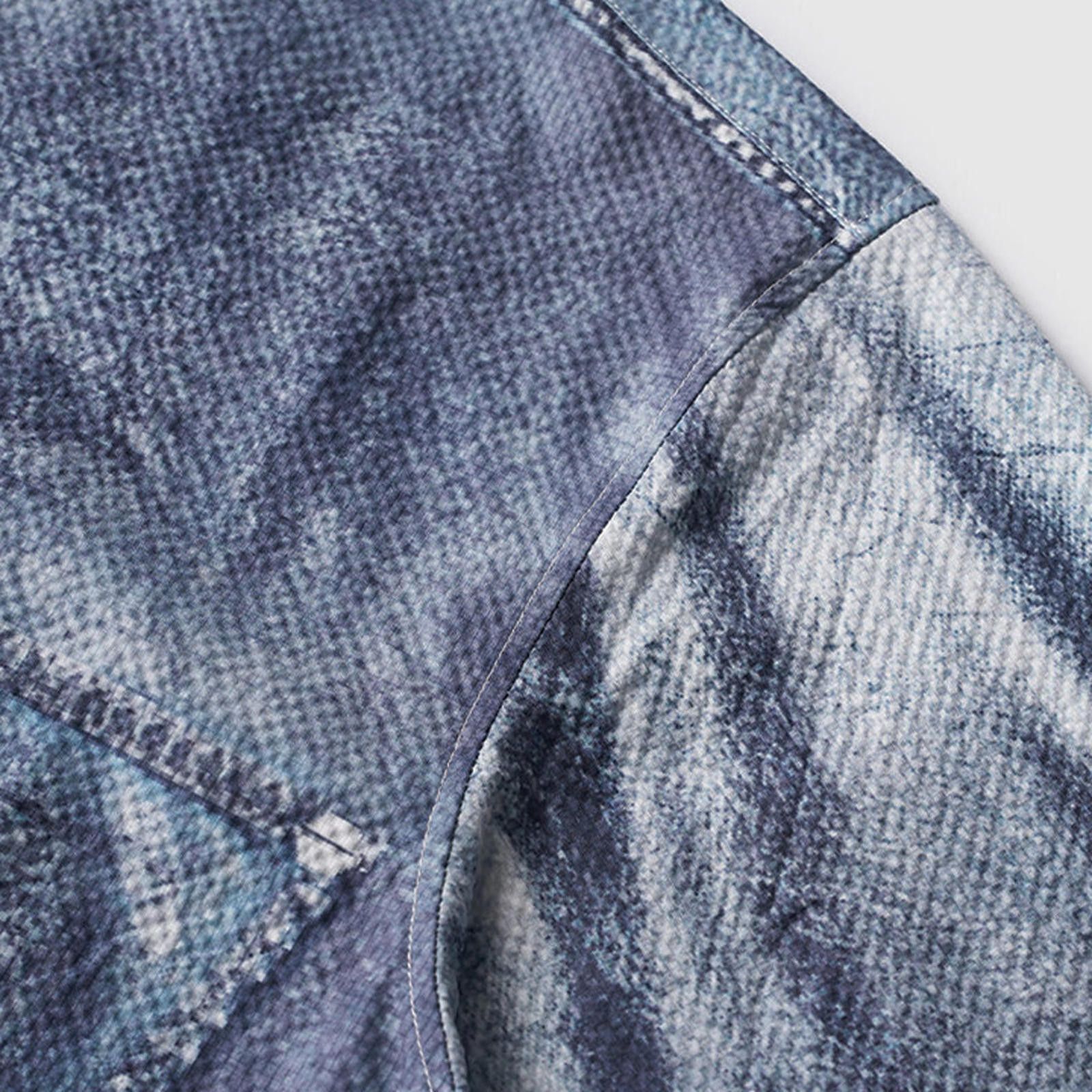 Jean Printed Jean Long Sleeve Shirt Size US M / EU 48-50 / 2 - 5 Thumbnail